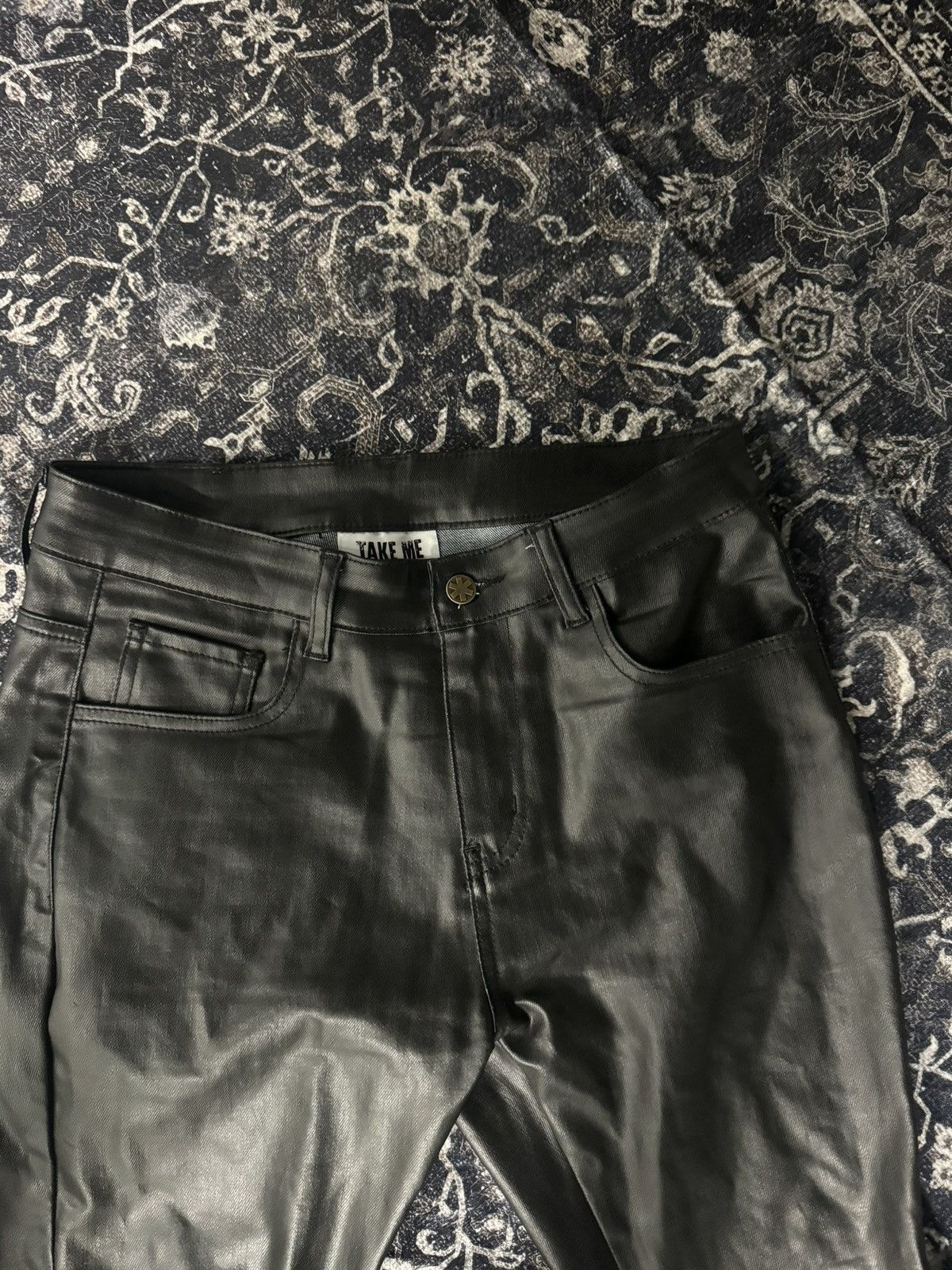Japanese Brand Wax Denim Zip Up Jeans Size 32 Size US 32 / EU 48 - 3 Thumbnail