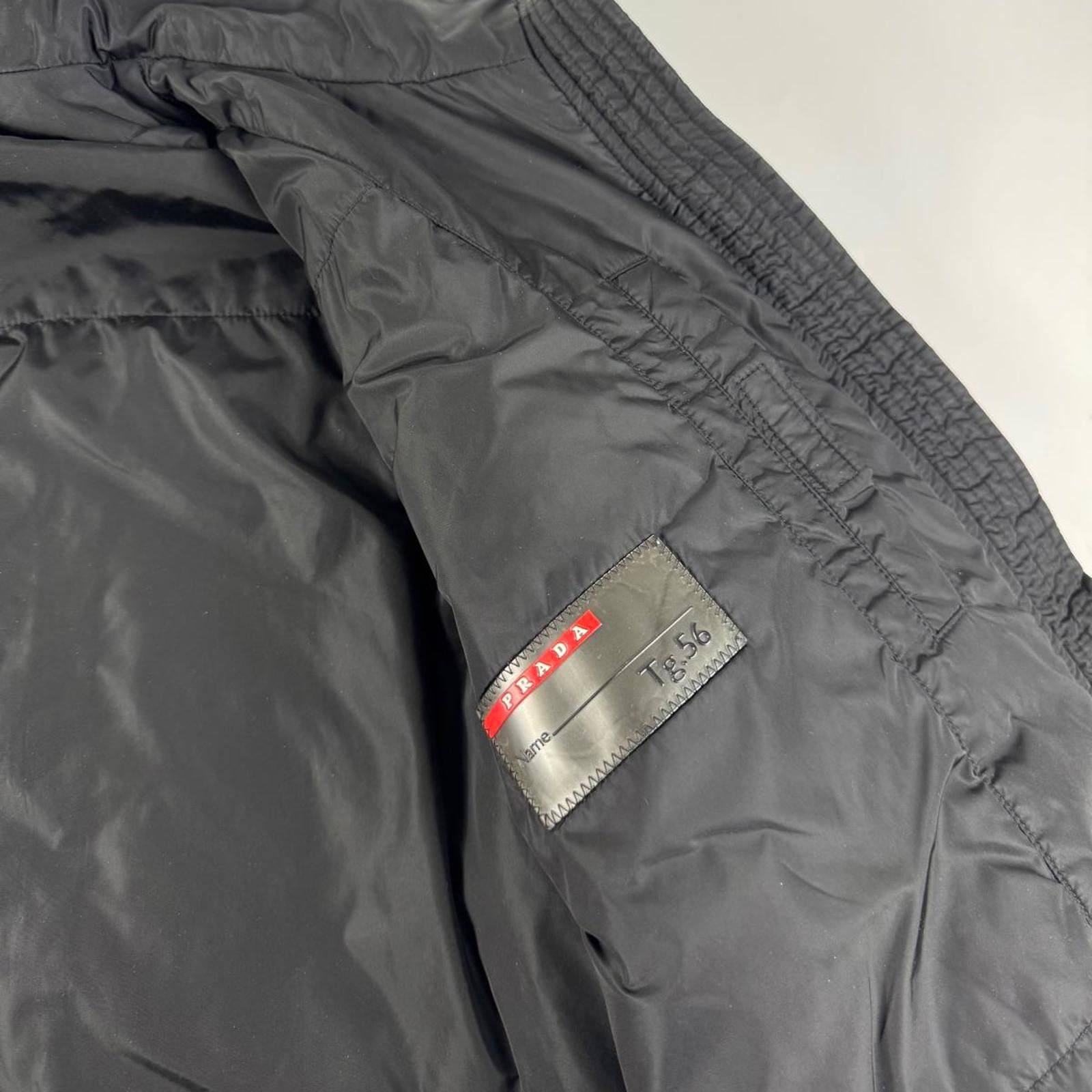 Prada Prada Sport Nylon Padded Jacket Dark Grey XXL (56) Size US XXL / EU 58 / 5 - 7 Thumbnail