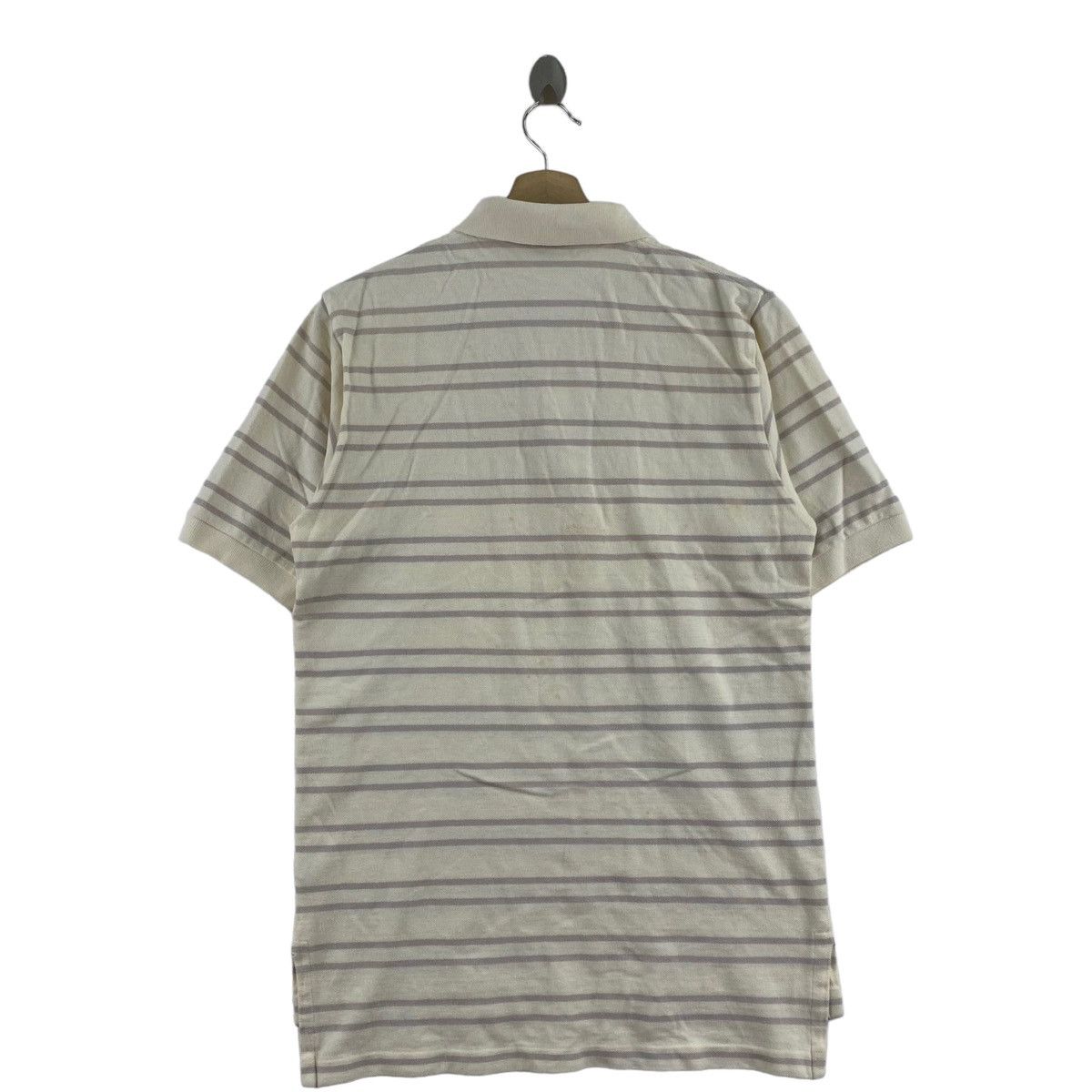 Polo Ralph Lauren POLO GOLF Ralph Lauren Stripes Design Cream Polo Shirt Size US S / EU 44-46 / 1 - 3 Thumbnail