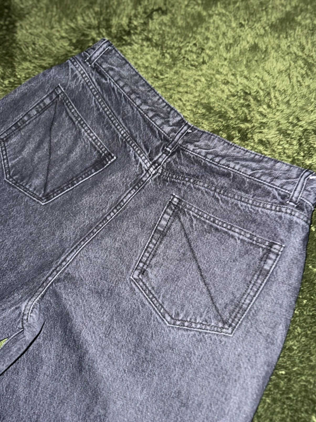 Japanese Brand [XL] Namerclothing (Korean brand) Pin-tuck Denim Pants Grey Size US 32 / EU 48 - 8 Thumbnail