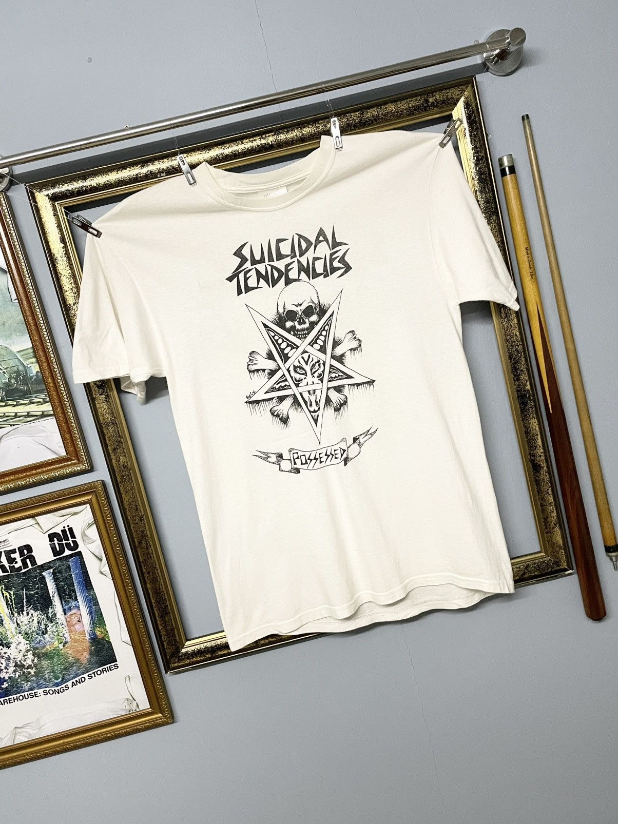Vintage Vintage 90s Suicidal Tendencies ‘Possessed’ Og Skull Tshirt Size US M / EU 48-50 / 2 - 2 Thumbnail