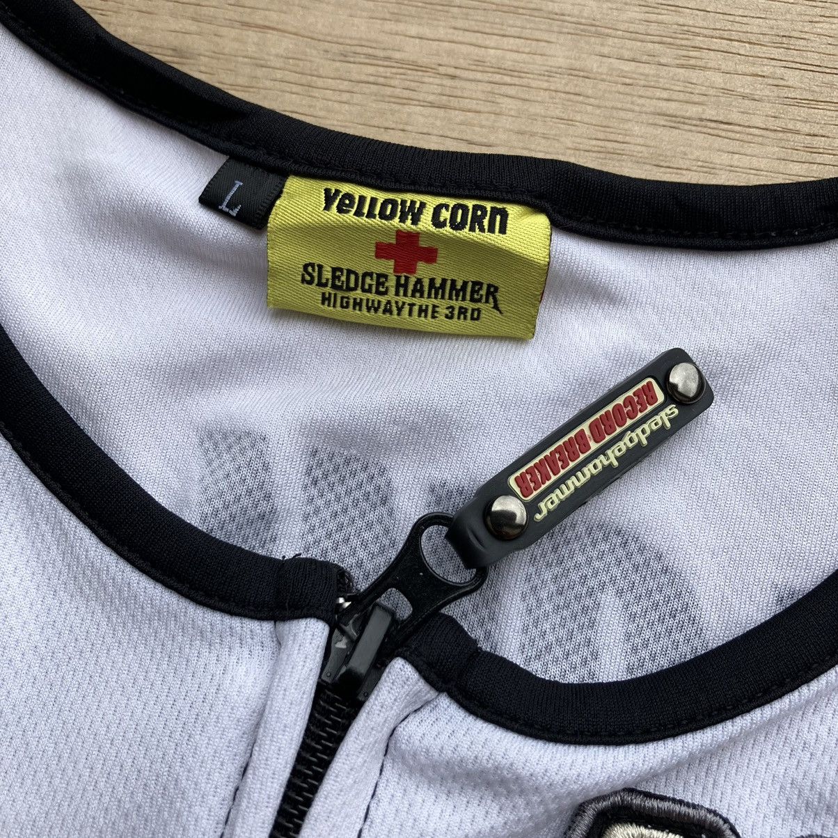 Japanese Brand × YELLOW CORN YELLOW CORN FULLZIP JERSEY RACING SHORT SLEEVE Size US L / EU 52-54 / 3 - 3 Thumbnail