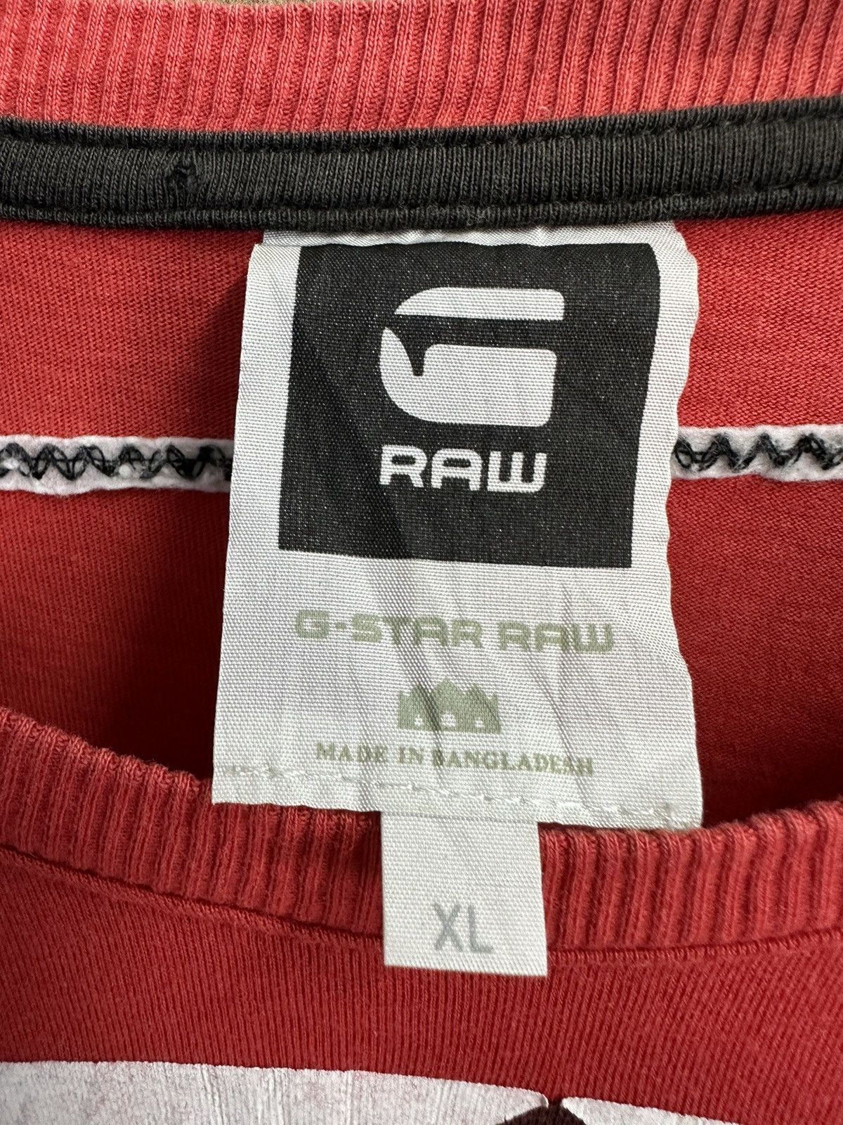 G-Star Gstar Raw Denim Tshirt A407 Size US XL / EU 56 / 4 - 10 Thumbnail