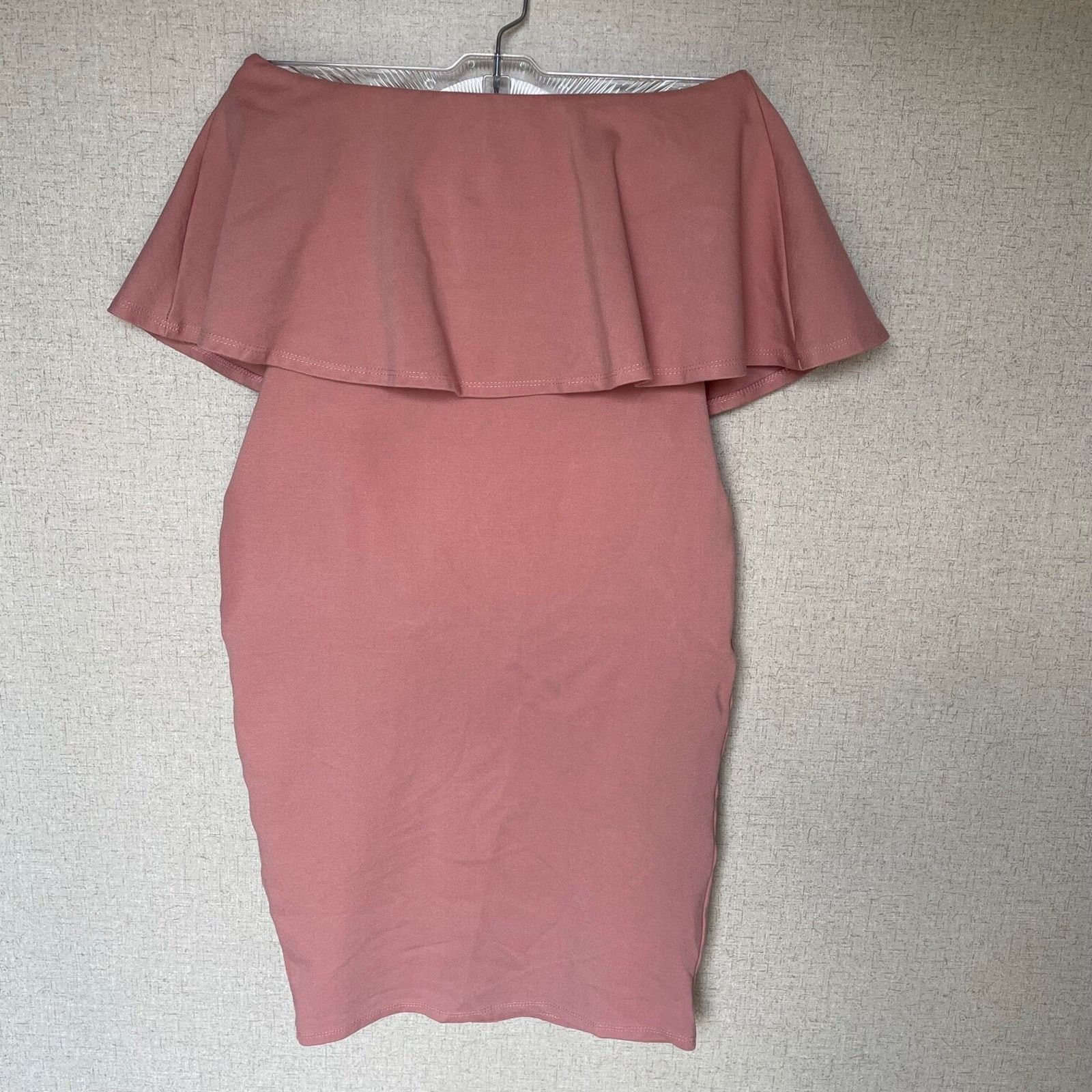 Other Rolla Coster size Small Off Shoulder Dress Drape Bodice Pink Size S / US 4 / IT 40 - 2 Thumbnail