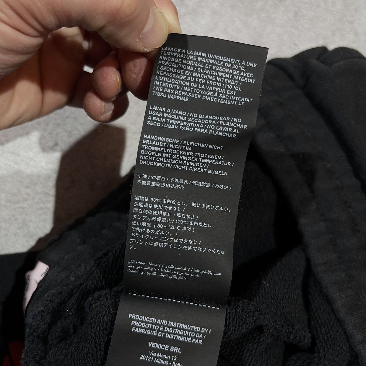 Palm Angels Palm Angels Black Sun Poetry Joger Sweatpants Size S Size US 30 / EU 46 - 9 Thumbnail