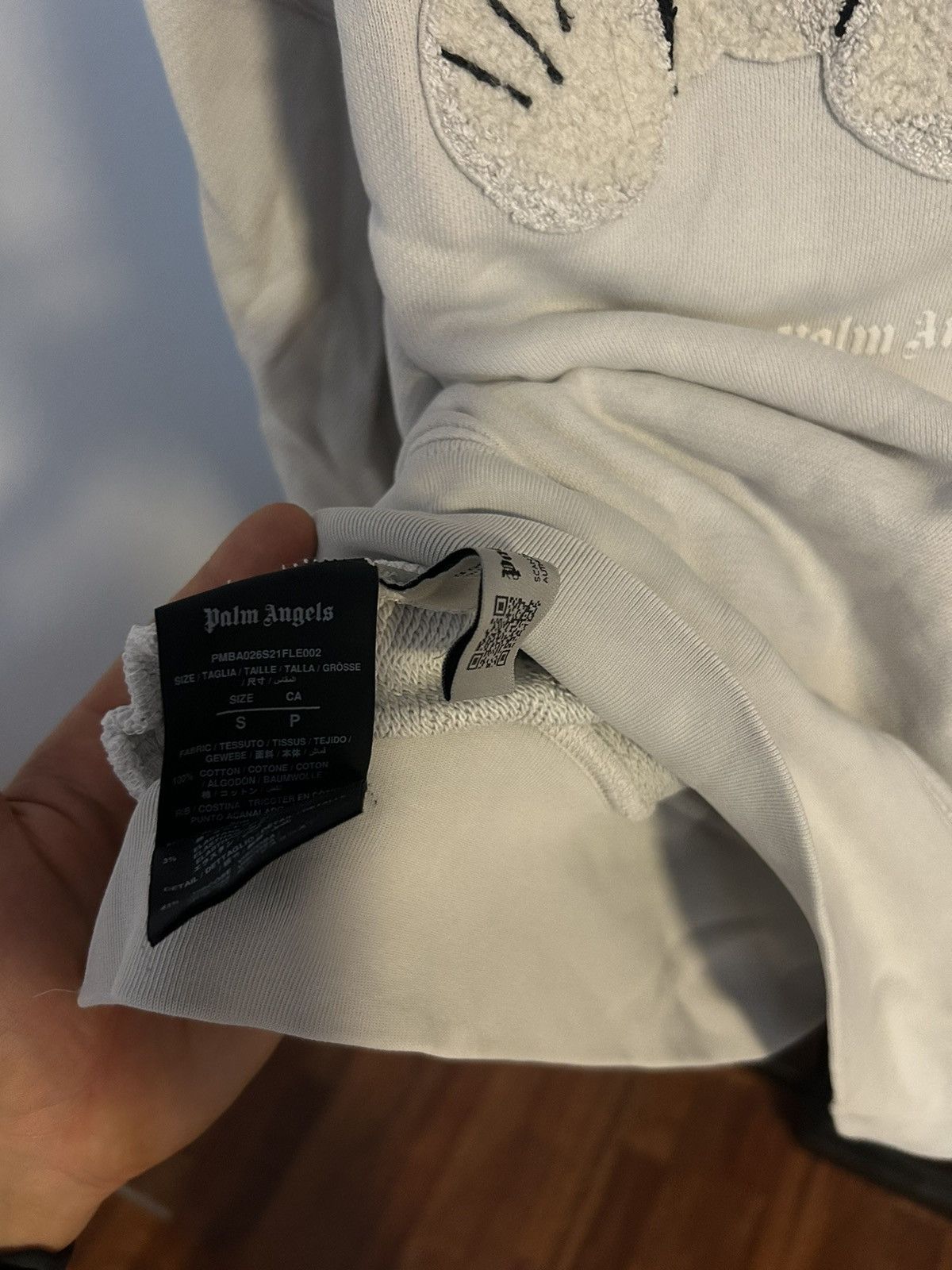 Palm Angels Palm Angels Teddy Sweatshirt Size US S / EU 44-46 / 1 - 5 Thumbnail
