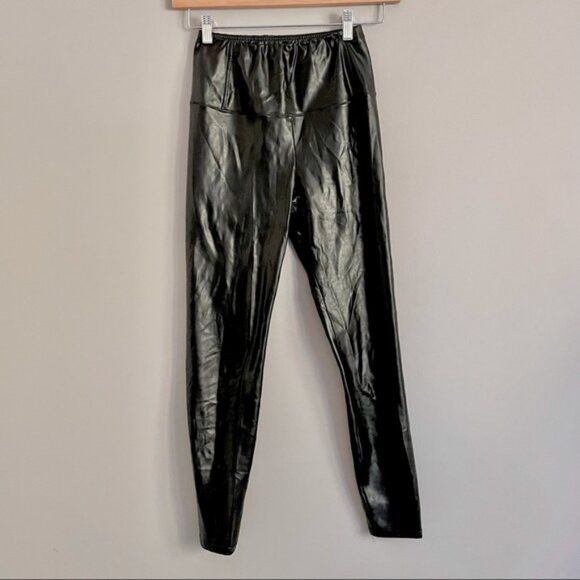 Aritzia Aritzia Wilfred Daria Faux Leather Leggings - S, 32” Inseam Size 28" / US 6 / IT 42 - 3 Thumbnail