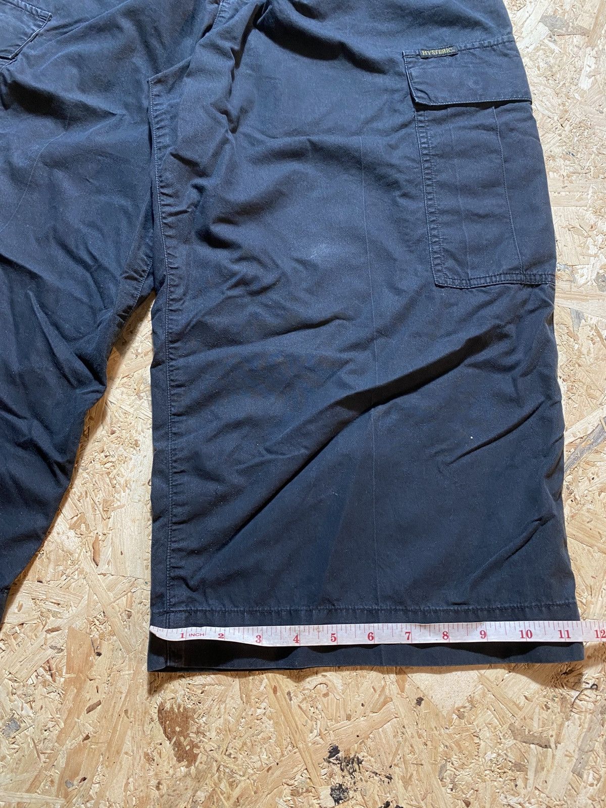 Hysteric Glamour Hysteric Glamour Wide Leg Cropped Cargo Pants Size US 28 / EU 44 - 13 Thumbnail