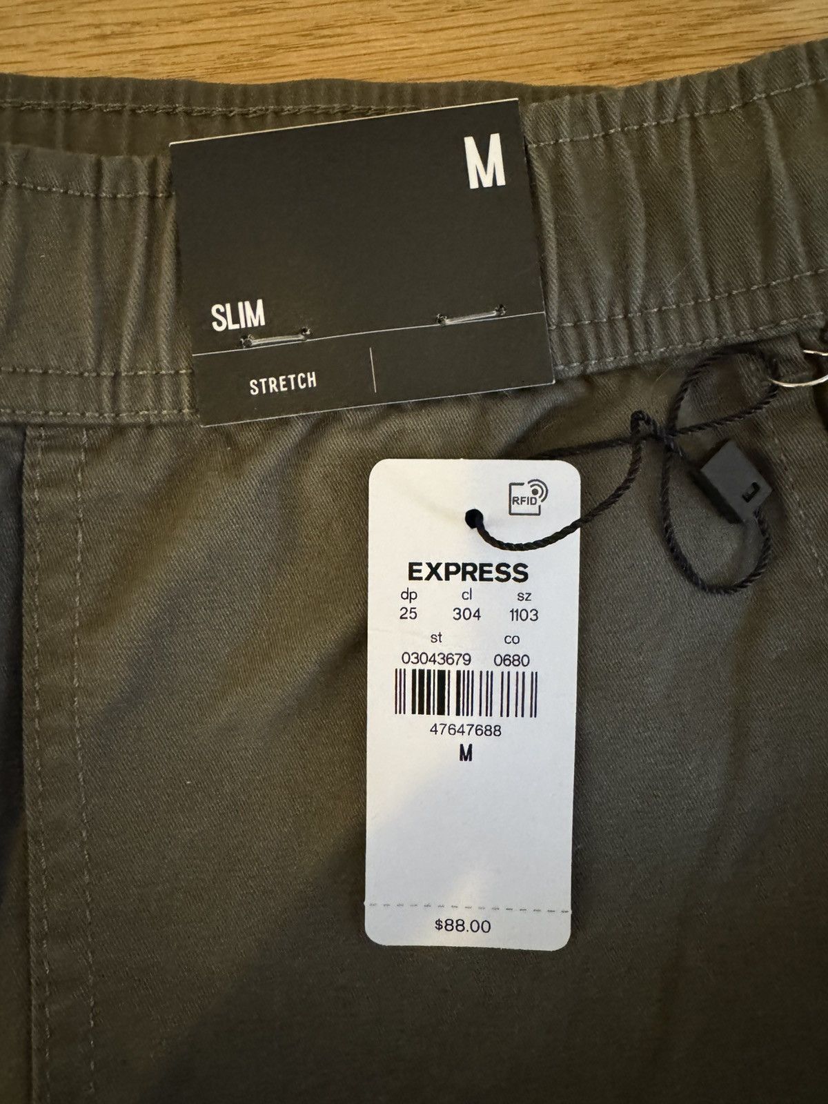 Express Olive Pants - Express Size US 32 / EU 48 - 7 Thumbnail