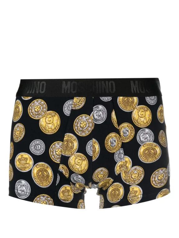Moschino o1y0225 Size : XS / Logo Boxer in Multicolor Size ONE SIZE - 2 Thumbnail
