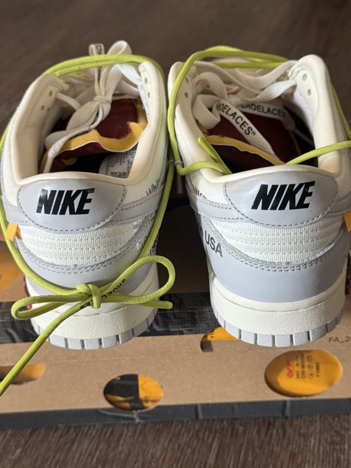Nike Dunk Low Off-White Lot 8