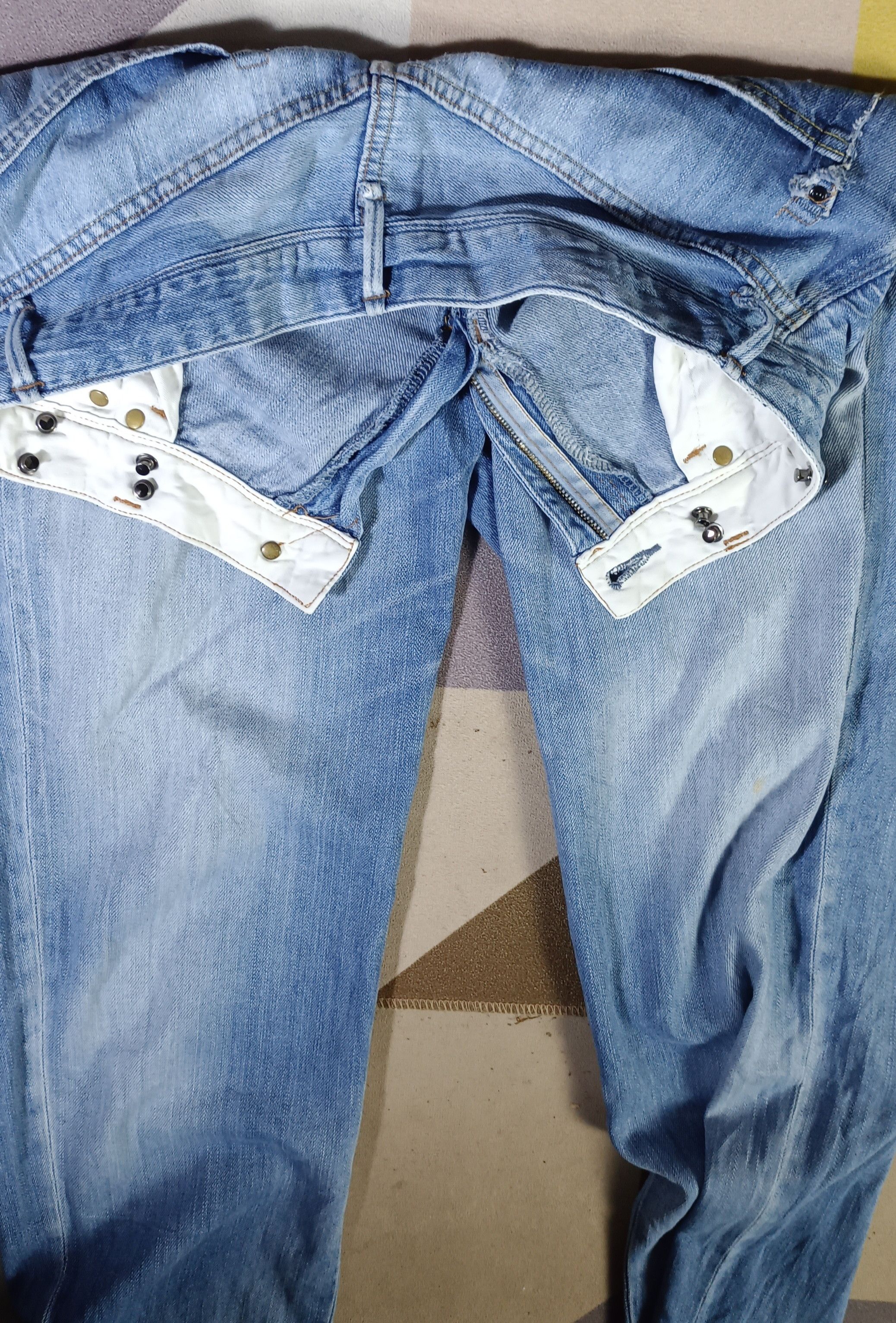 Japanese Brand CEPO Union Made Straight Denim Size US 30 / EU 46 - 7 Thumbnail