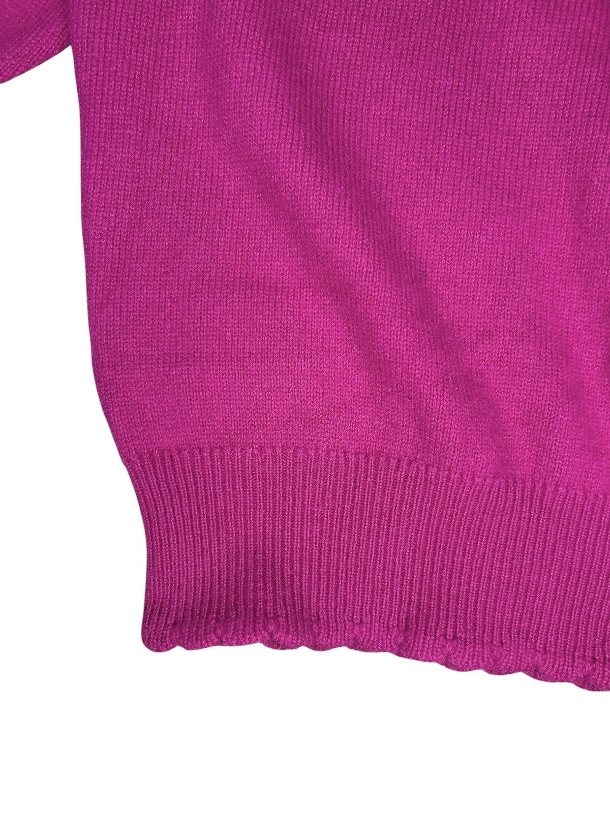 Chanel F/W 94 Oversized Scallop Cashmere Sweater Size M / US 6-8 / IT 42-44 - 9 Thumbnail