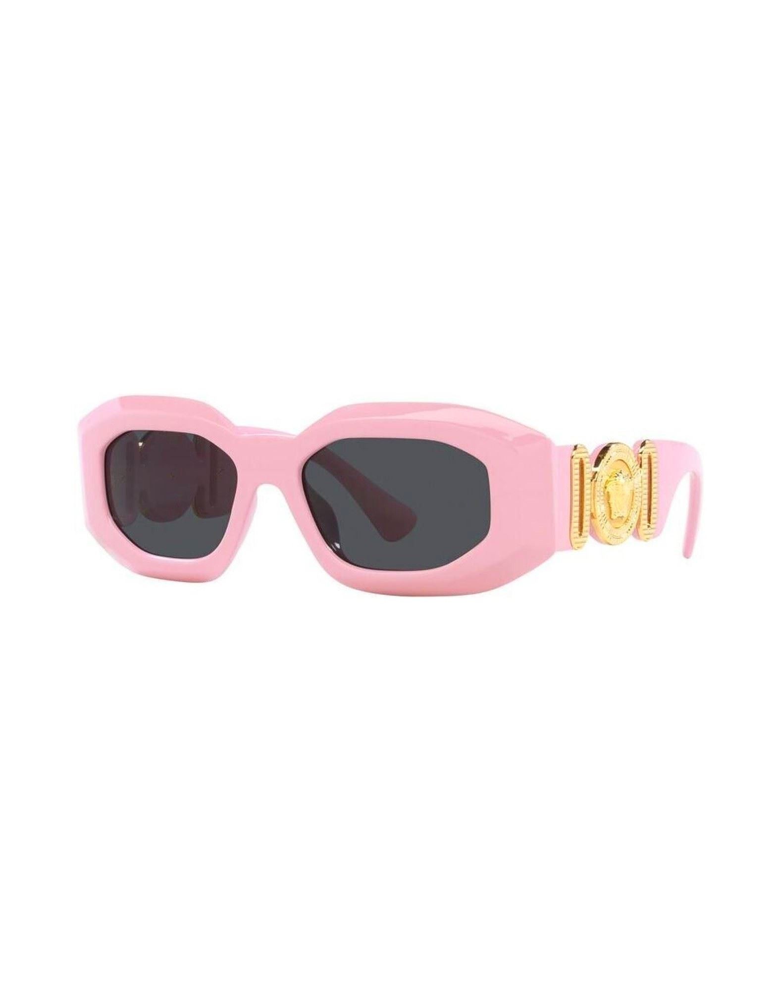 Versace VERSACE Maxi Medusa Biggie pink & gold sunglasses Size ONE SIZE - 1 Thumbnail