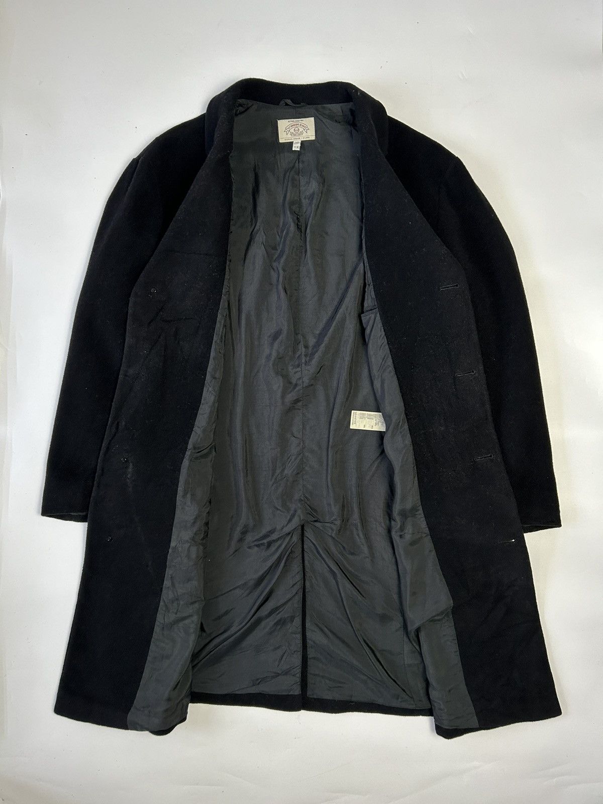 Armani Exchange × Designer × Giorgio Armani GIORGIO ARMANI WOOL LONG COAT MADE IN ITALY Size US M / EU 48-50 / 2 - 2 Thumbnail