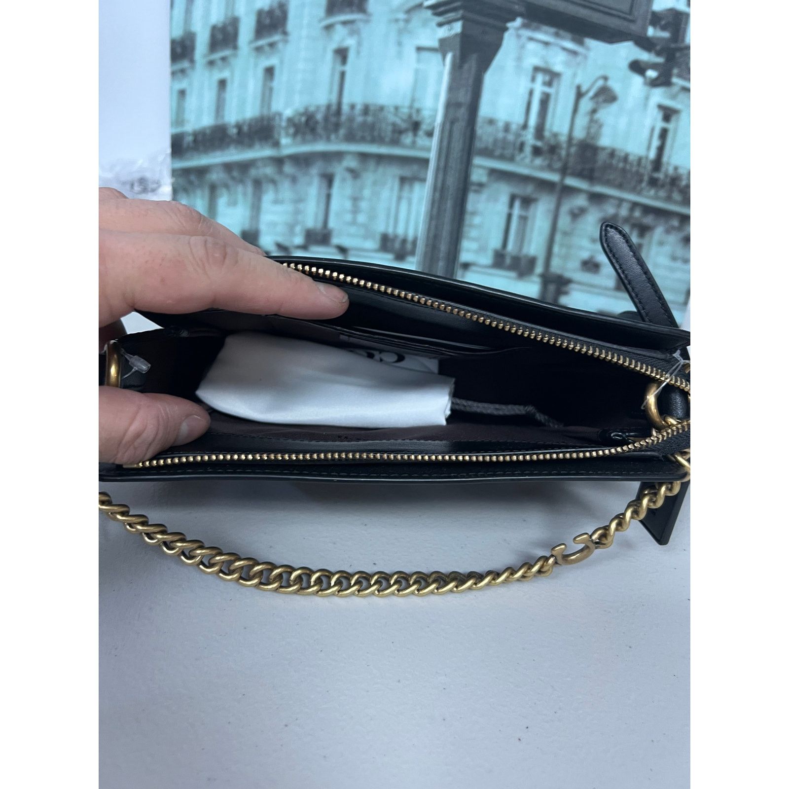 Coach Coach 78801 Signature Chain Crossbody Size ONE SIZE - 5 Thumbnail