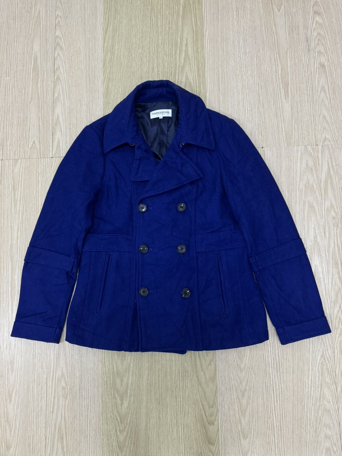 Vanquish Vanquish Japan double breasted wool jacket Size US L / EU 52-54 / 3 - 1 Thumbnail