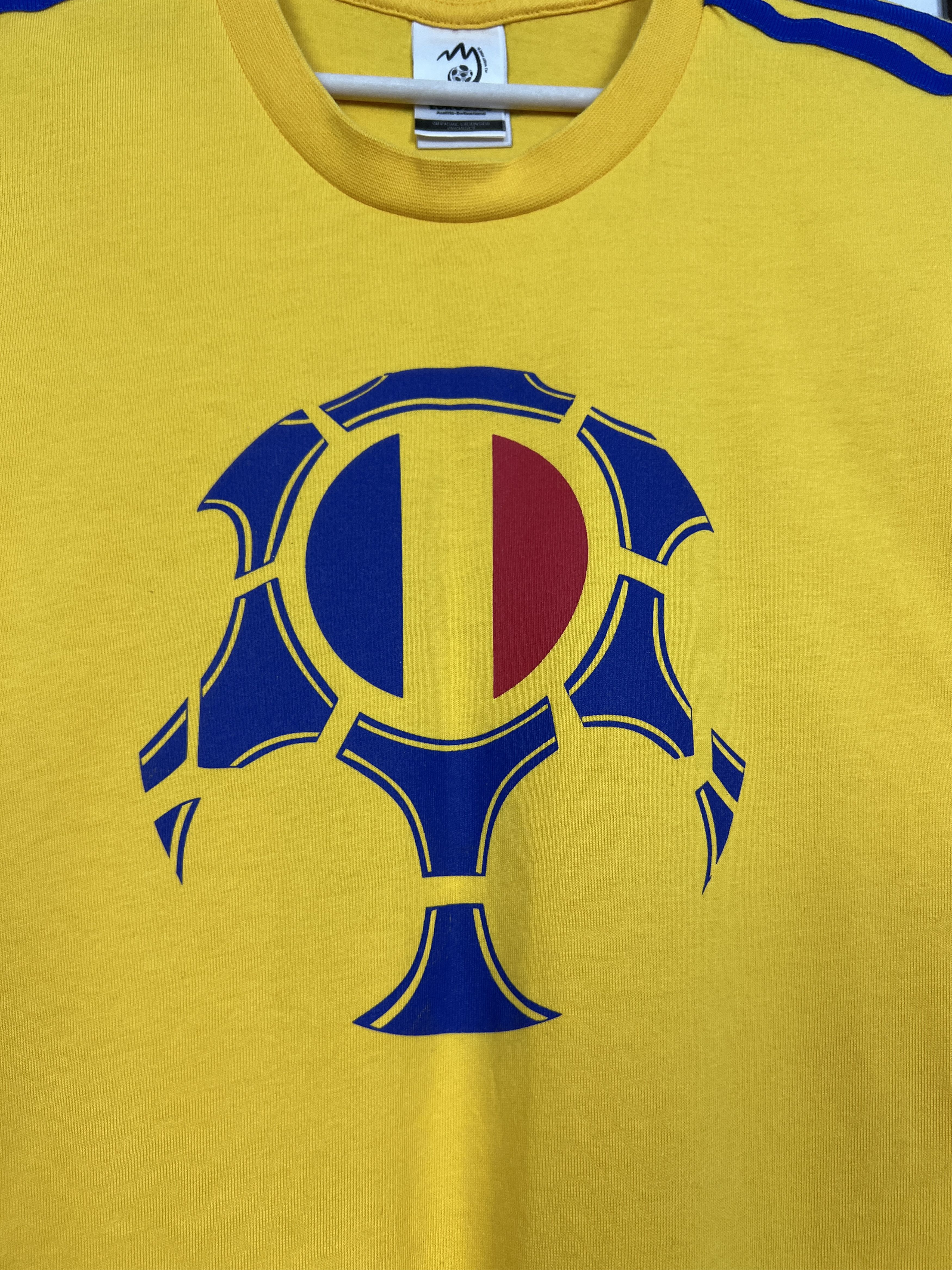 Adidas Vintage Adidas Romania Football Shirts EURO Train Soccer Size US L / EU 52-54 / 3 - 3 Thumbnail
