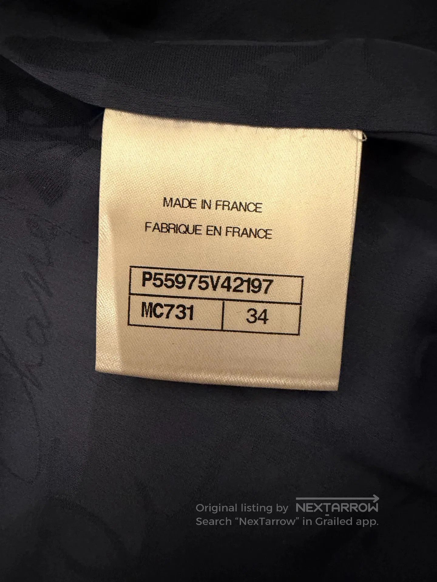 Chanel Chanel Long Tweed Pearl Coat. Size US XS / EU 42 / 0 - 5 Thumbnail
