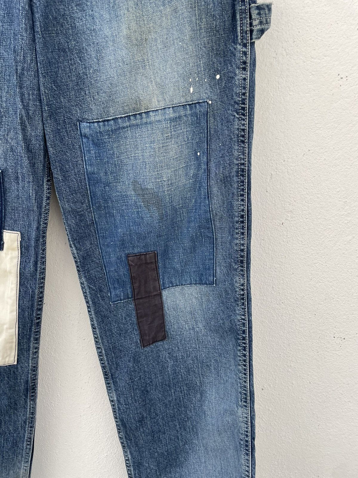 Japanese Brand × URBAN RESEARCH DOORS D’sh by Urban Research Doors Carpenter Patchwork Pant Size US 30 / EU 46 - 9 Thumbnail