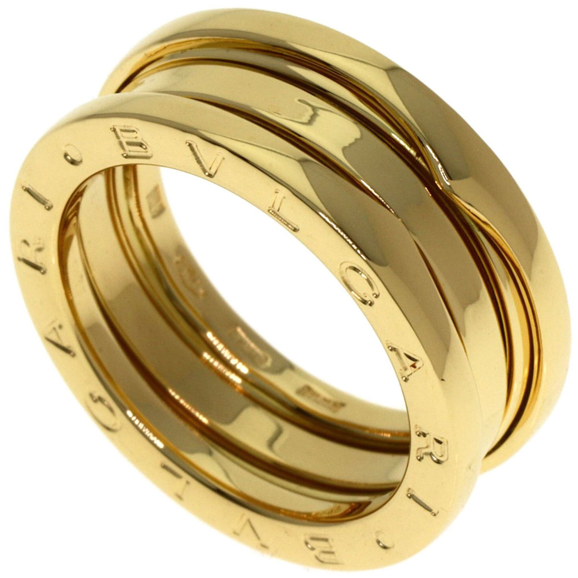 Bvlgari BVLGARI B-zero1 2-band ring #52, 18K yellow gold, women's. Size ONE SIZE - 1 Thumbnail