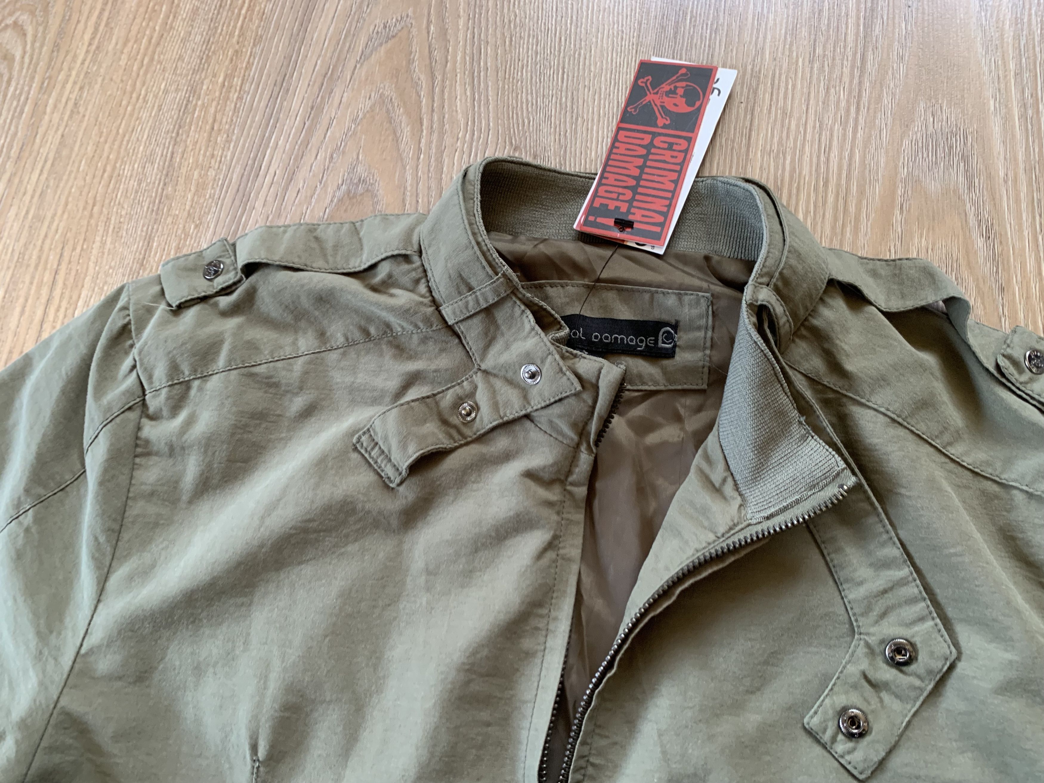 Criminal Damage Womens Criminal Damage New Vintage Cotton Jacket Size L / US 10 / IT 46 - 5 Thumbnail