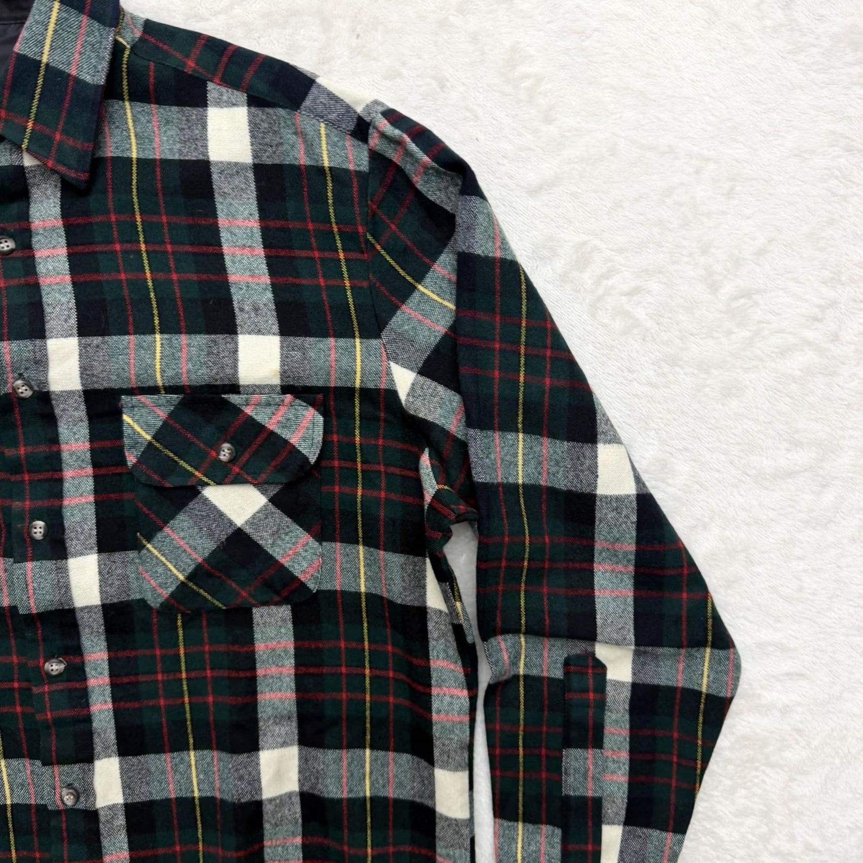 Vintage VINTAGE Northwest Territory Shirt Mens Medium Green Plaid Flannel Button Up Size US M / EU 48-50 / 2 - 3 Thumbnail