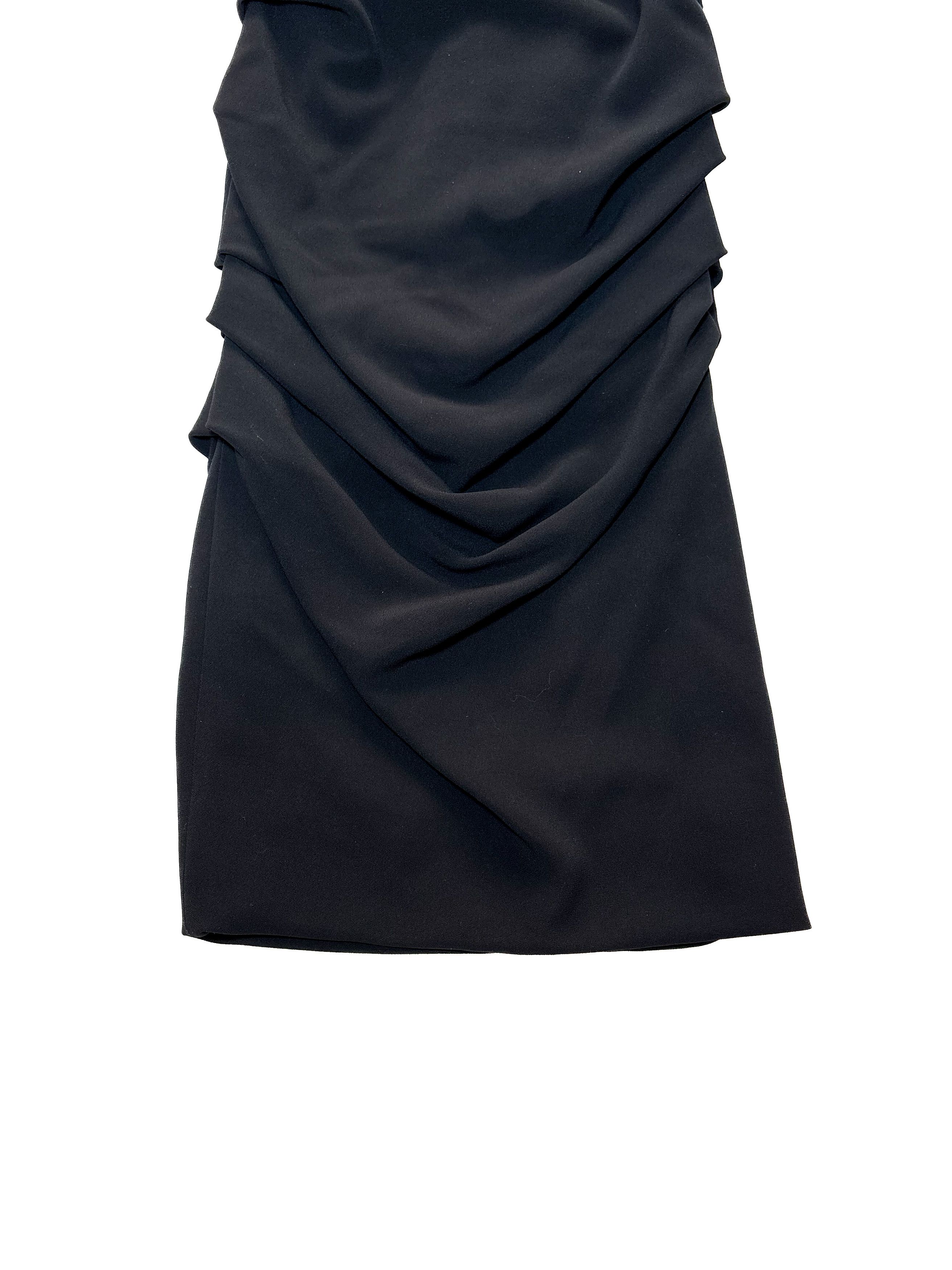Dolce & Gabbana Vintage Dolce & Gabbana Ruched Midi Dress Size XS / US 0-2 / IT 36-38 - 6 Thumbnail