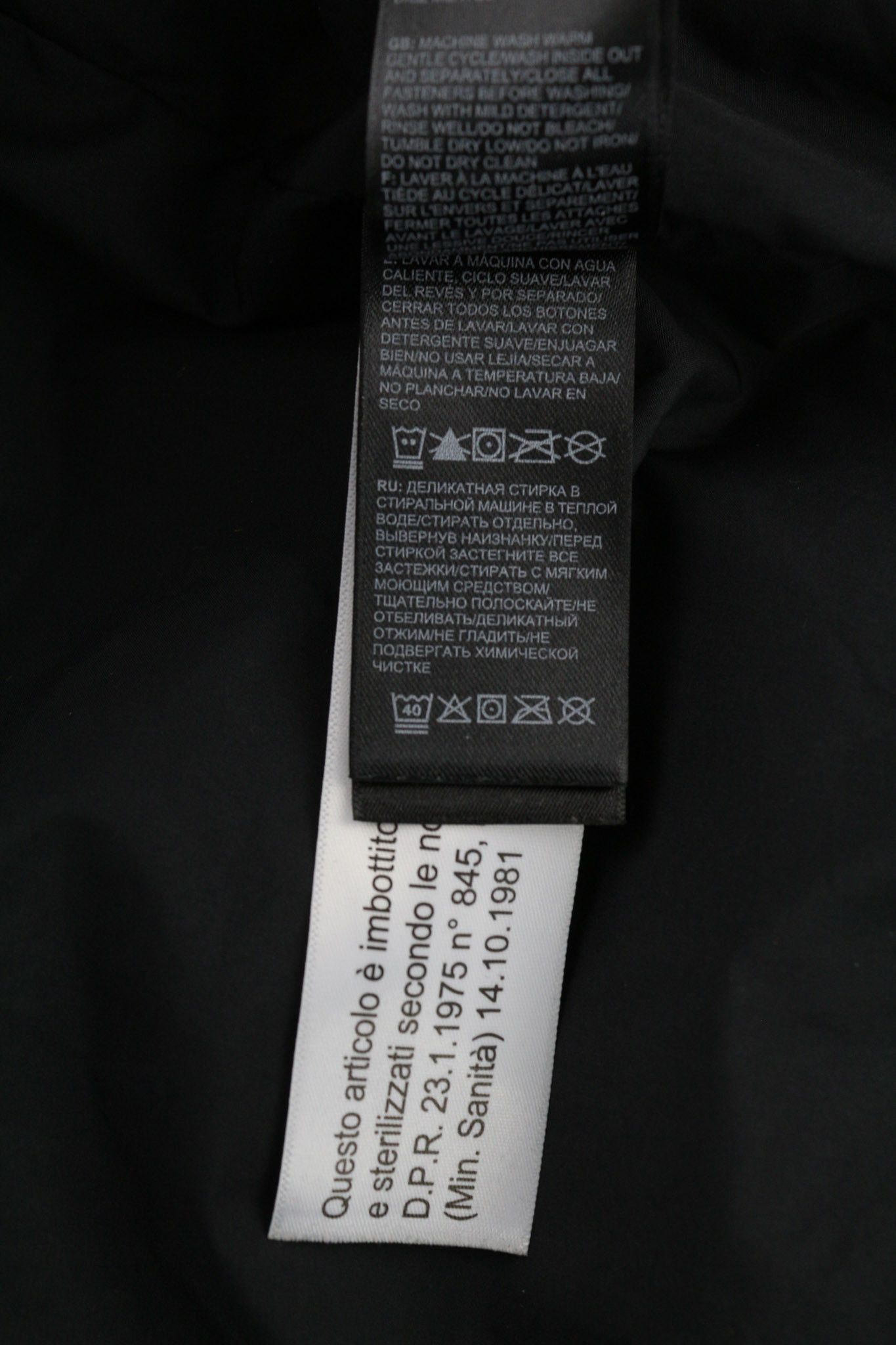 The North Face NF0A4R3K S Black Down Padded Long Puffer 81184 Size S / US 4 / IT 40 - 10 Thumbnail