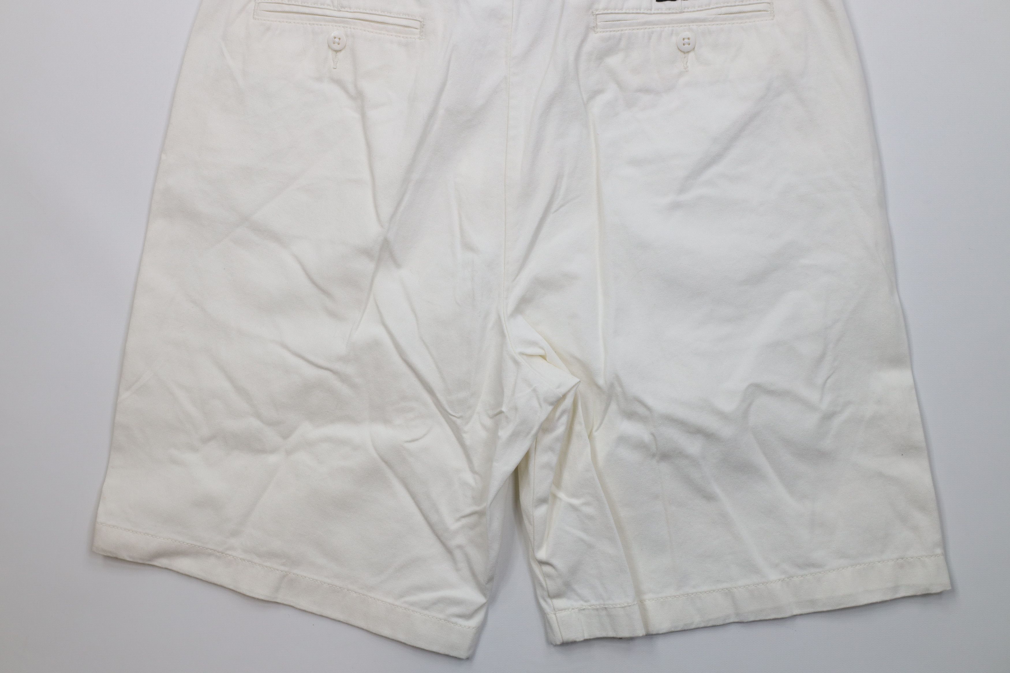 Nautica Deadstock Vintage Y2K Nautica Chino Golf Shorts White Cotton Size US 38 / EU 54 - 10 Thumbnail