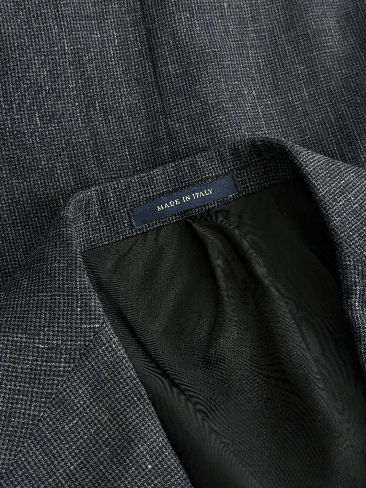 Boggi Boggi Linen Wool Blue Blazer Jacket Men’s 48R Size 48R - 19 Thumbnail