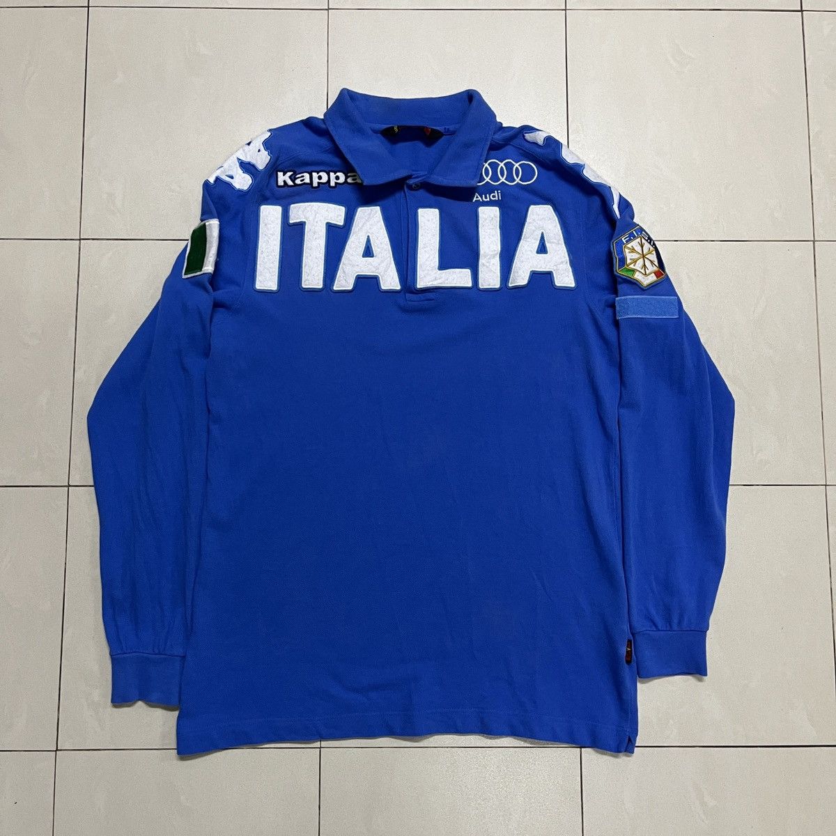 Kappa × Vintage Vintage Kappa FISI Italia Polo Shirt Size US S / EU 44-46 / 1 - 2 Thumbnail