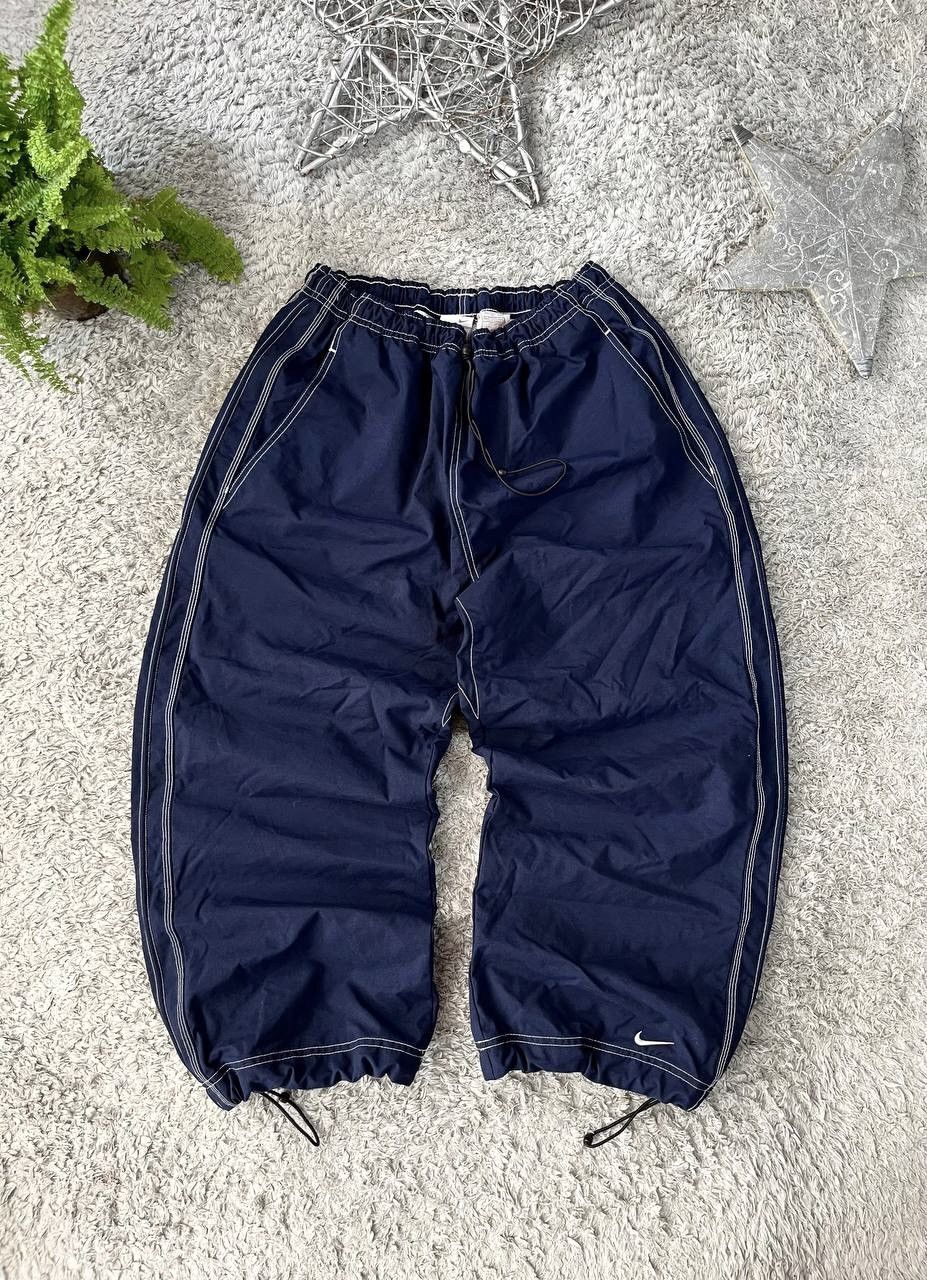 Nike × Vintage 00s Nike Vintage Pants Streetwear Logo Swoosh Rare Size US 30 / EU 46 - 1 Thumbnail