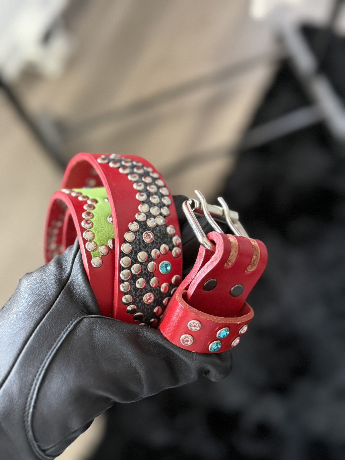 Other HOTLEATHER Red Origin Belt Size ONE SIZE - 2 Thumbnail