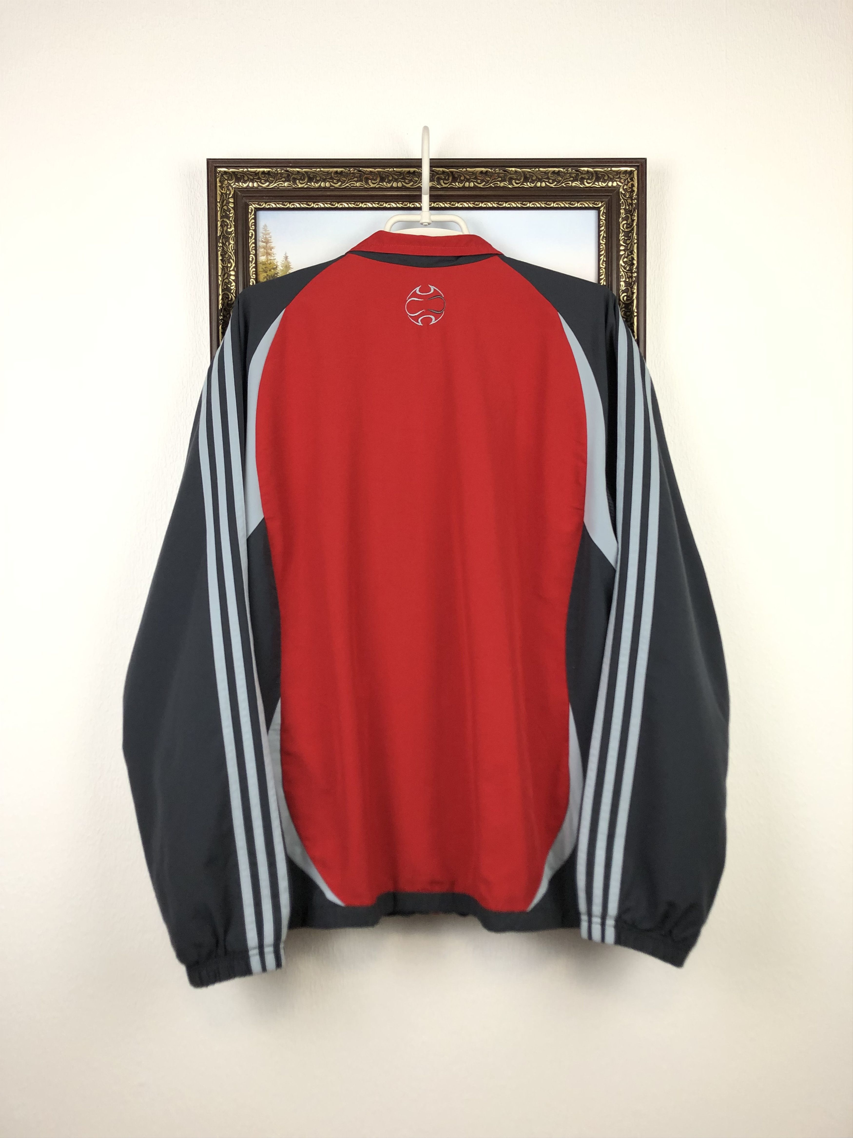 Adidas × Vintage Vintage Adidas Slovakia Football Jacket Soccer Track Size US M / EU 48-50 / 2 - 13 Thumbnail