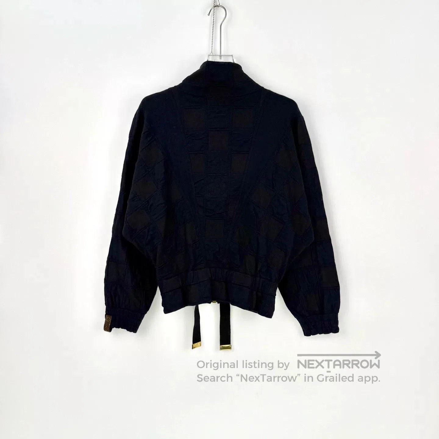 Louis Vuitton LV Blue Monogram Silk Cotton Jacket. Size US L / EU 52-54 / 3 - 4 Thumbnail