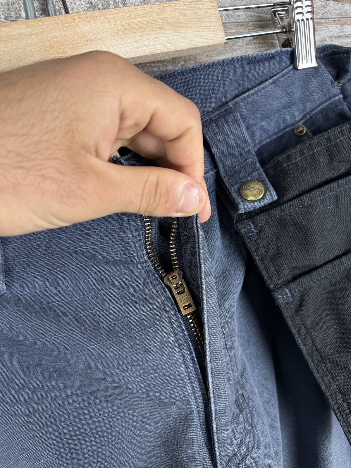 Carhartt Distressed Vintage Carhartt Workwear Double Knee Cargo pants Size US 34 / EU 50 - 15 Thumbnail