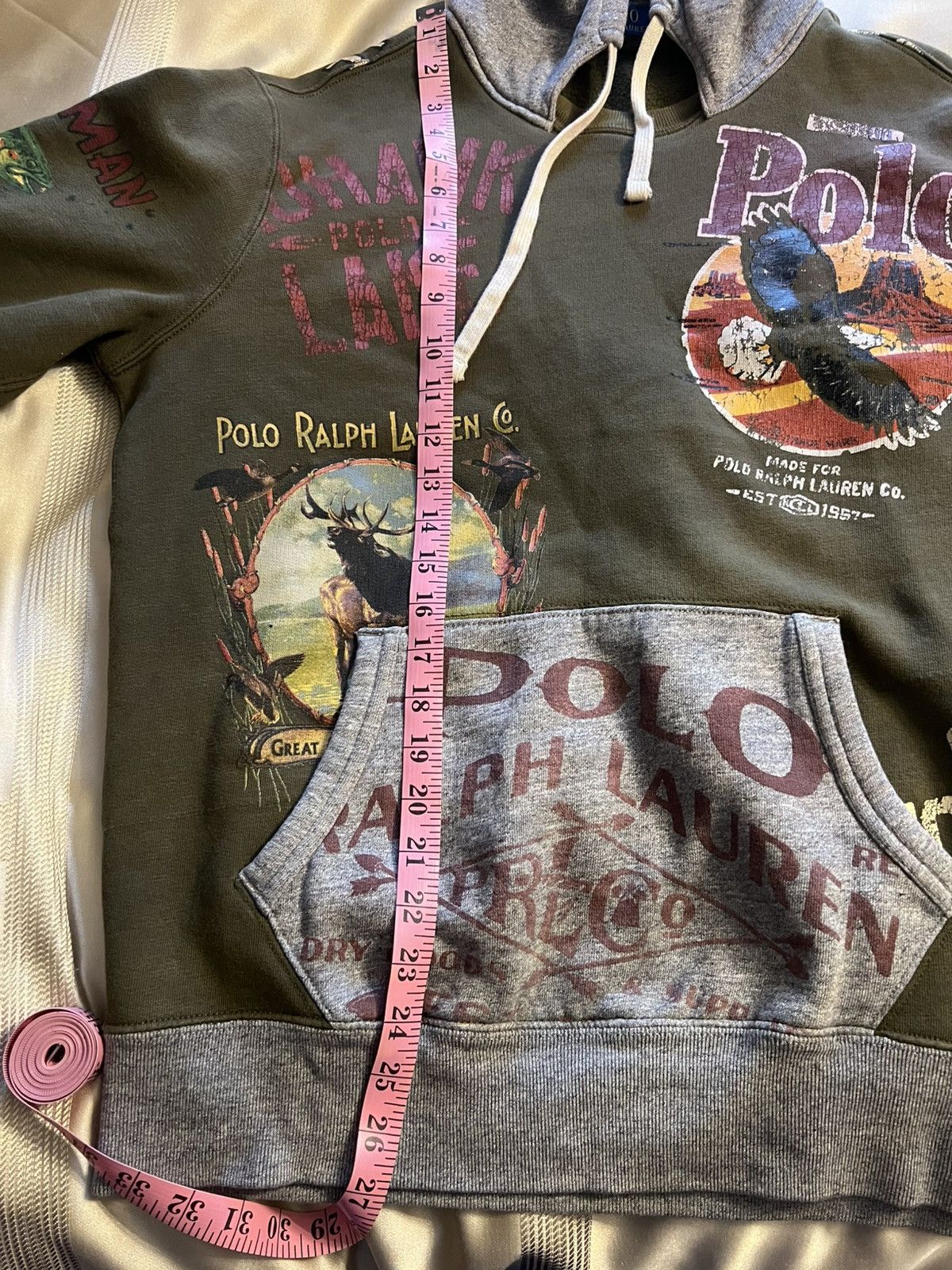 Polo Ralph Lauren Polo Ralph Lauren Sportsman Outdoors Wild Sweatshirt Hoodie Size US M / EU 48-50 / 2 - 10 Thumbnail