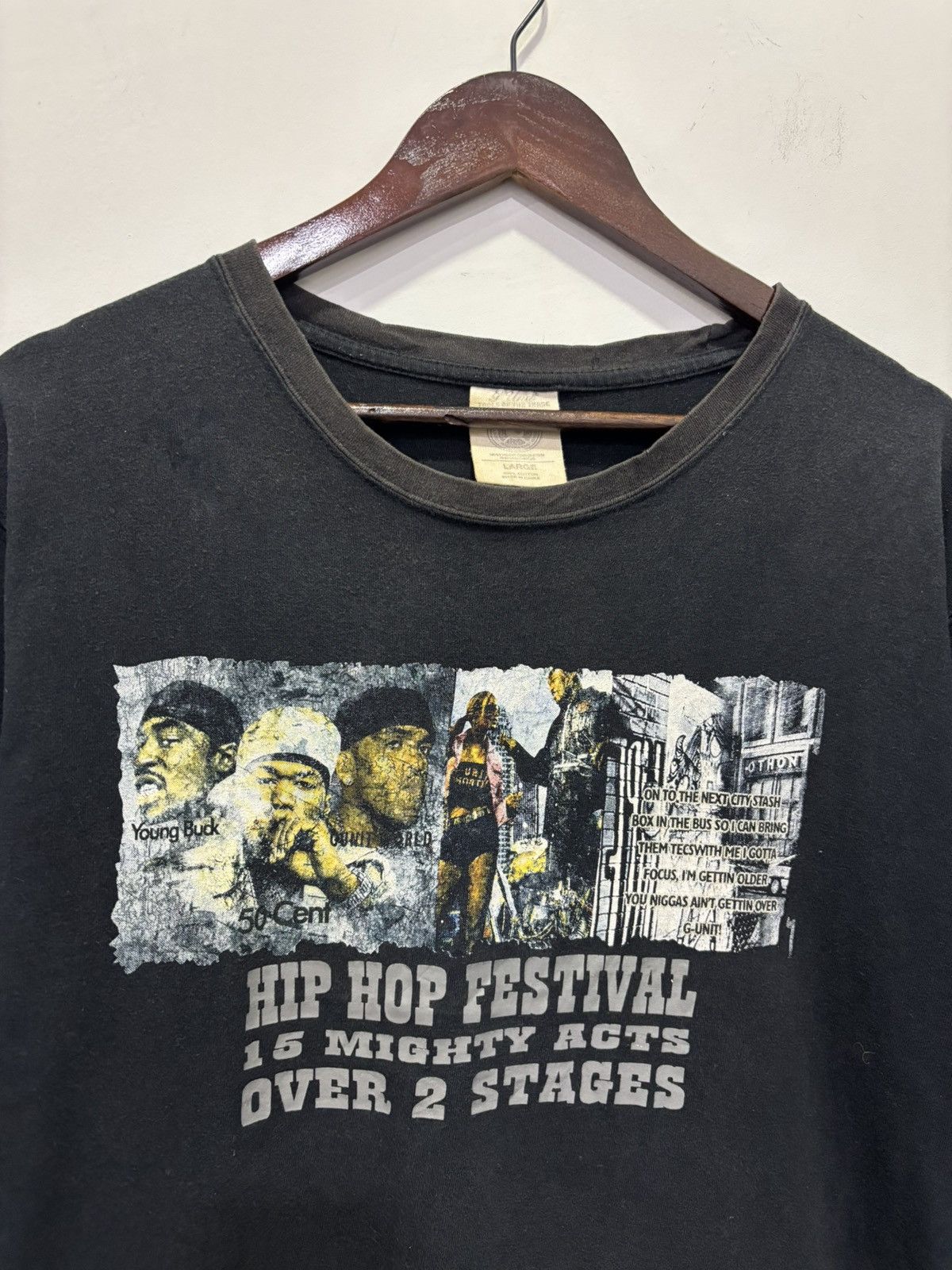 Rap Tees G Unit Hip Hop Festival Tshirt Size US L / EU 52-54 / 3 - 2 Thumbnail