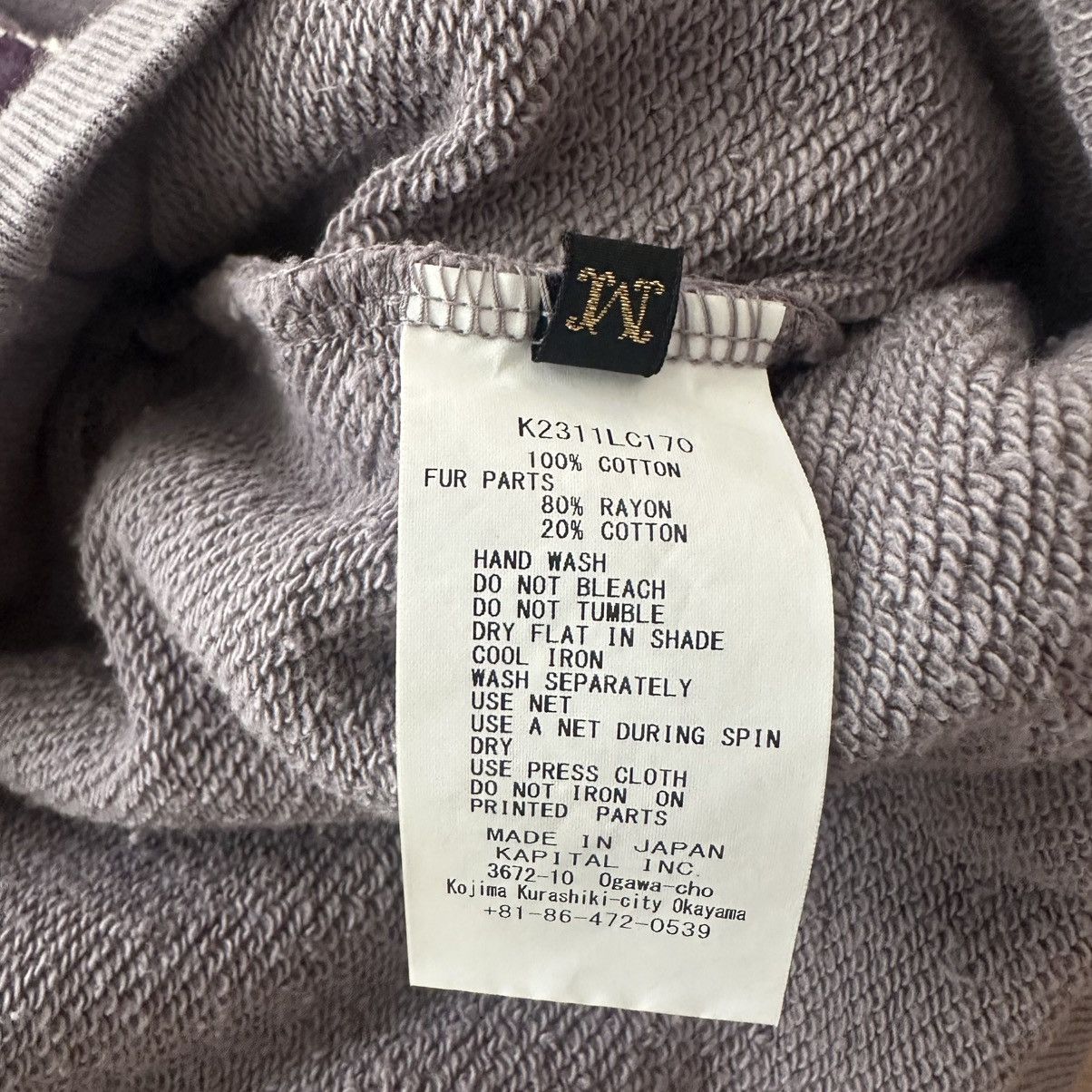Kapital kapital Fur Grizzly Sweatshirt Size US M / EU 48-50 / 2 - 5 Thumbnail