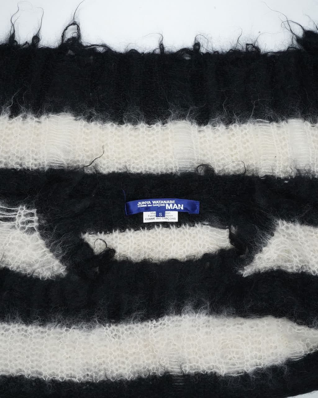 Junya Watanabe Junya Watanabe Distressed Mohair Sweater - AW14 Size US S / EU 44-46 / 1 - 5 Thumbnail