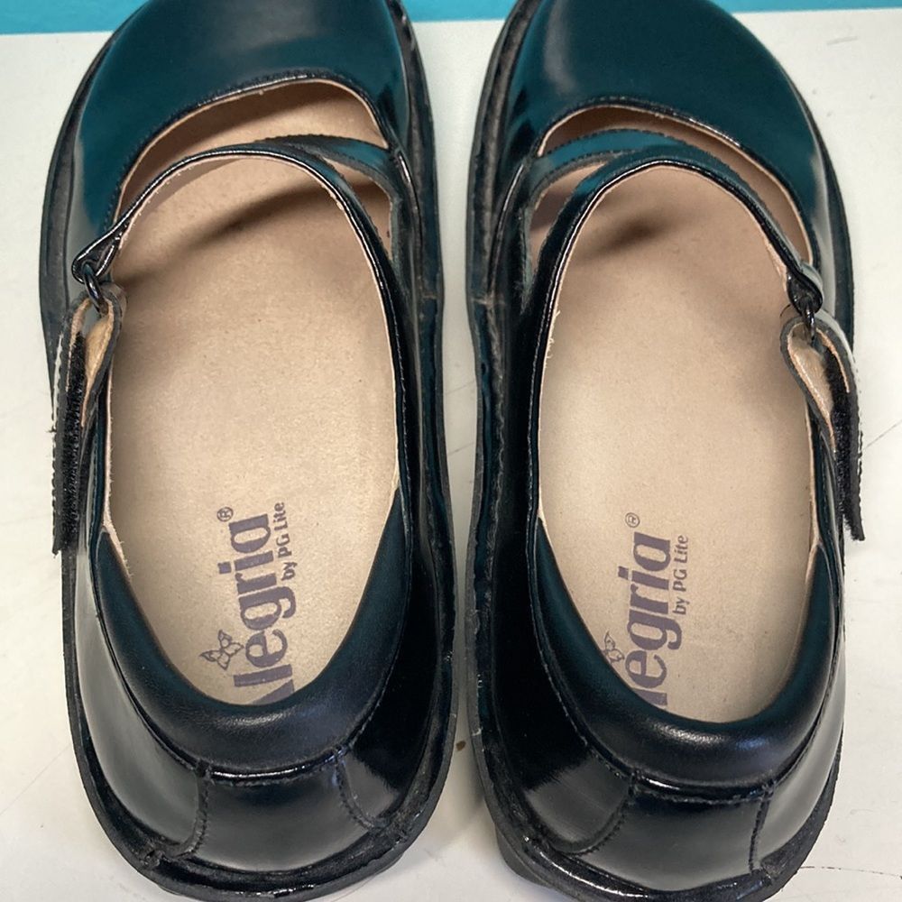Allegri Alegria Mary Janes Black Patent Leather 38 7.5 Size US 7.5 / IT 37.5 - 10 Thumbnail
