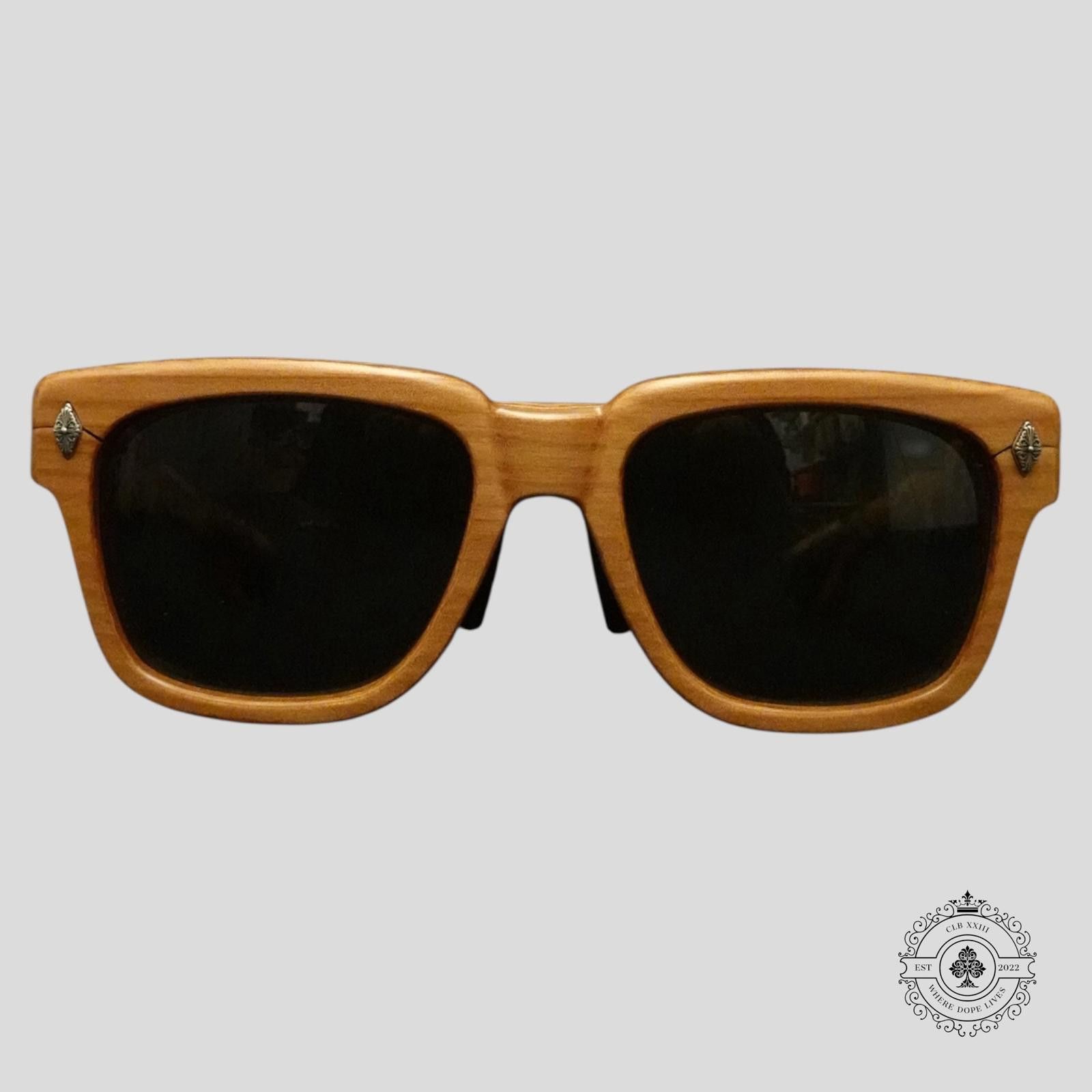 Chrome Hearts Chrome Hearts Lilith Glasses in Wood/Silver Size ONE SIZE - 2 Thumbnail