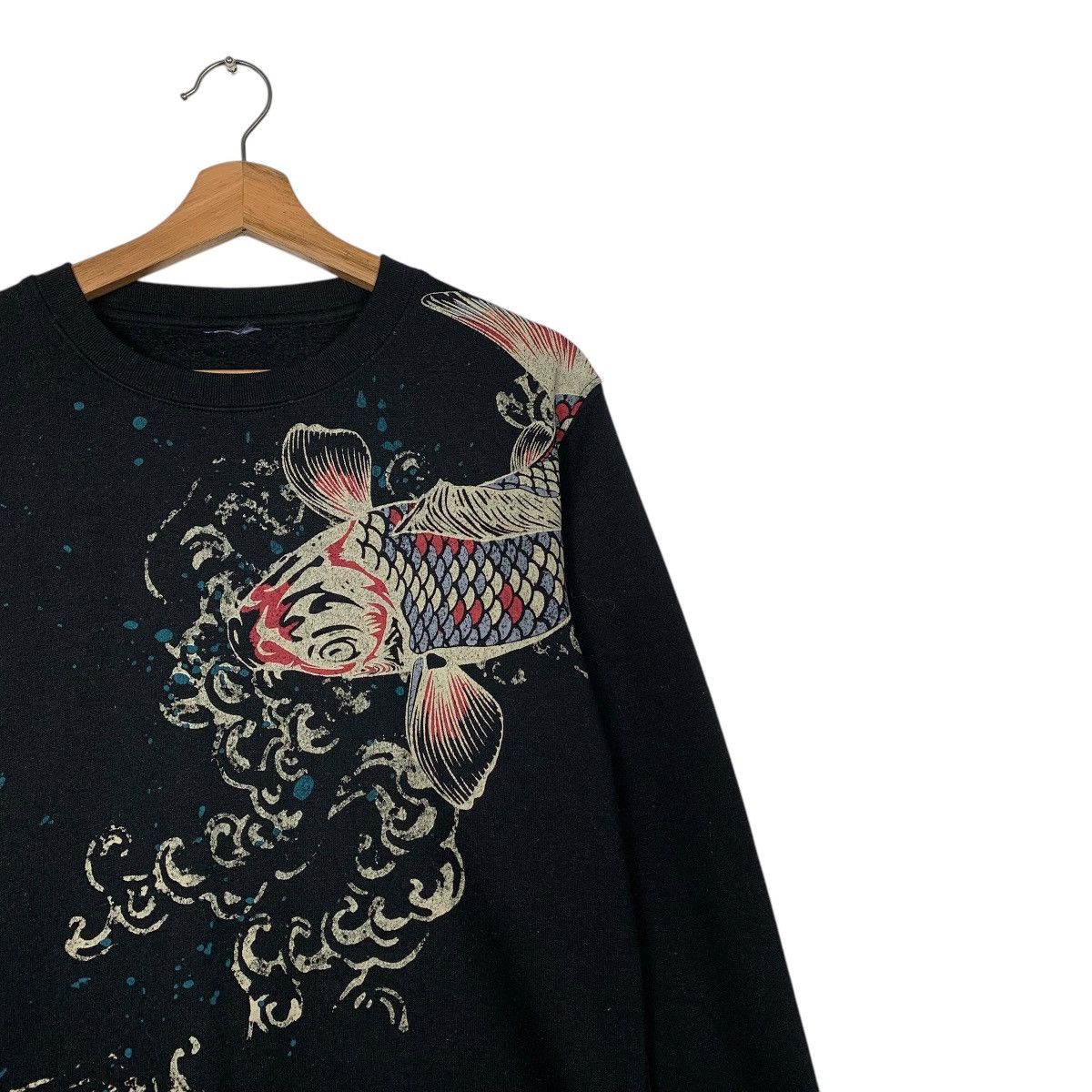 Japanese Brand Japanese Brand Sukajan Koi Fish Sweatshirt Size US M / EU 48-50 / 2 - 5 Thumbnail