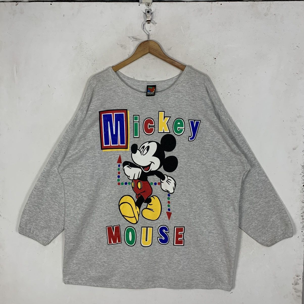 Mickey Unlimited Vintage mickey Unlimited disney Cartoon Network Sweatshirt Size US XL / EU 56 / 4 - 1 Thumbnail