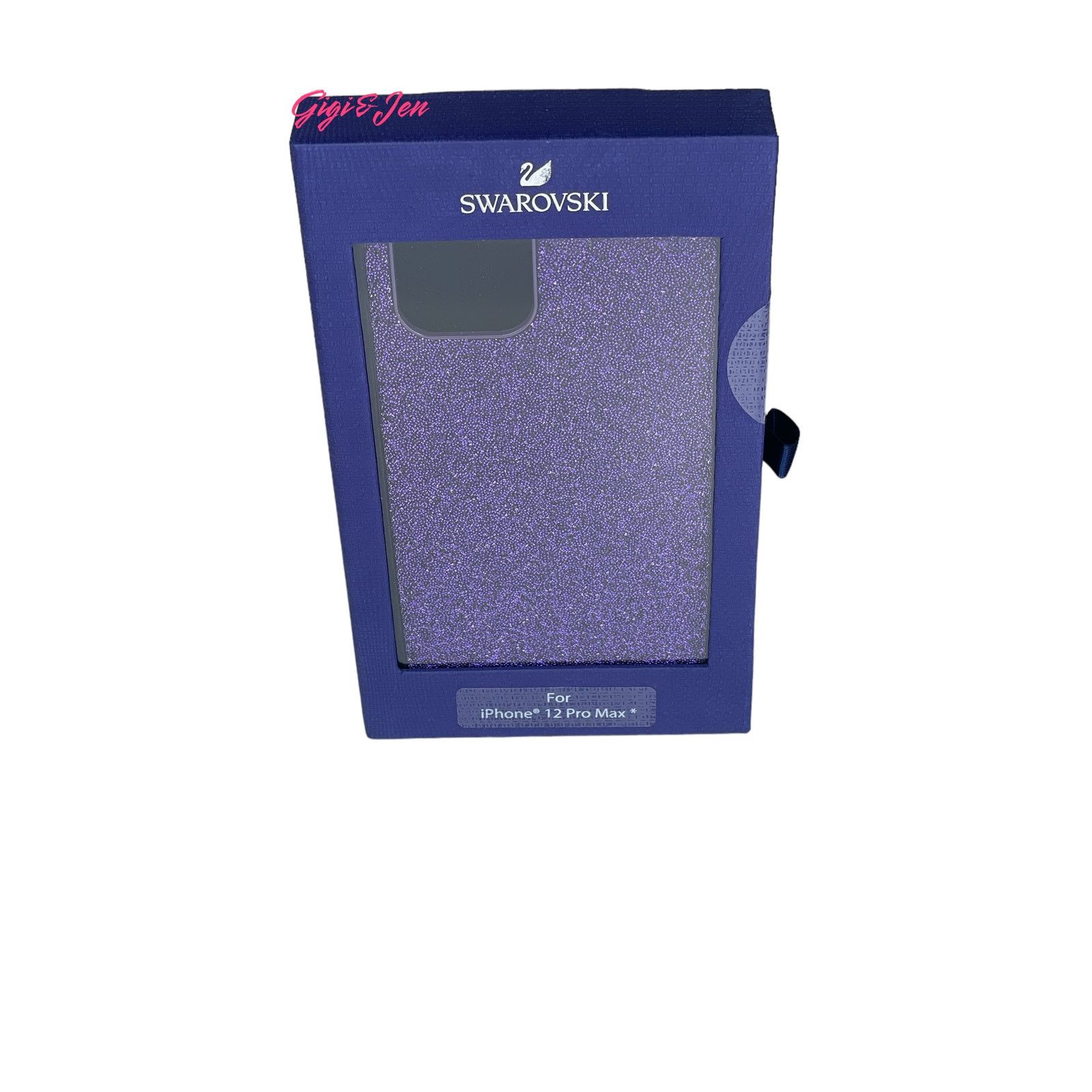 Swarovski Swarovski 12 Pro Max Purple Smartphone Case new Size ONE SIZE - 2 Thumbnail