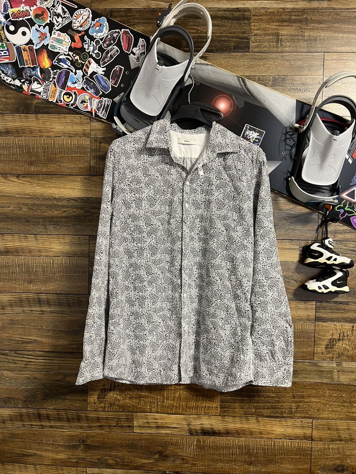Diesel Men’s Shirt Diesel Size US XL / EU 56 / 4 - 1 Thumbnail