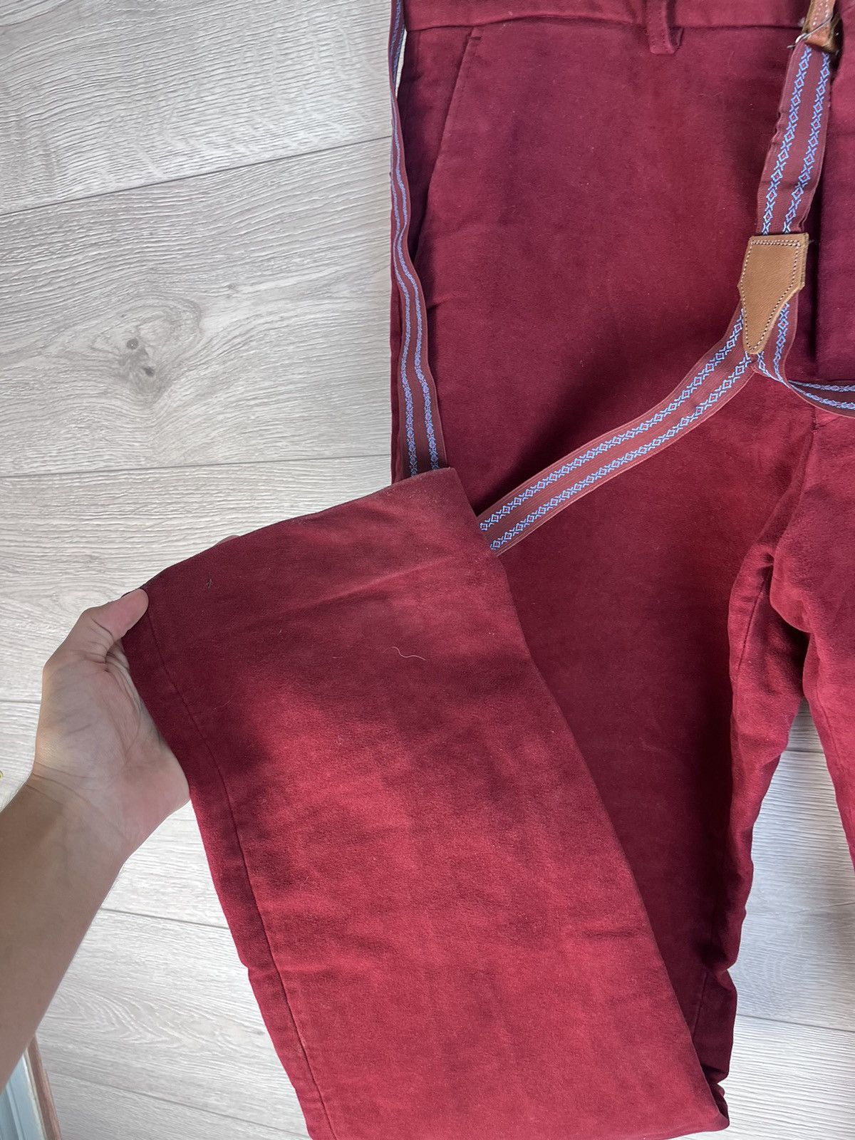 Hackett Corduroy Trousers with Suspenders Hackett All cotton size 36 Size US 36 / EU 52 - 5 Thumbnail