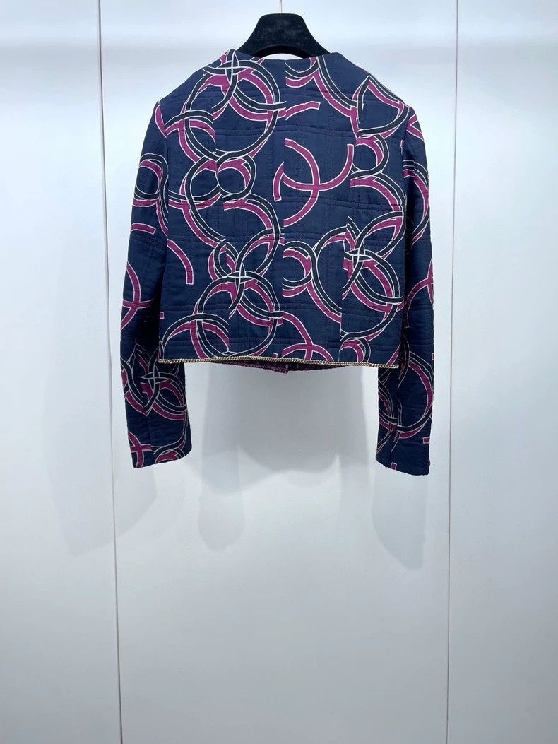 Chanel Chanel Graffiti Logo Trench Coat -2505 Size US M / EU 48-50 / 2 - 2 Thumbnail