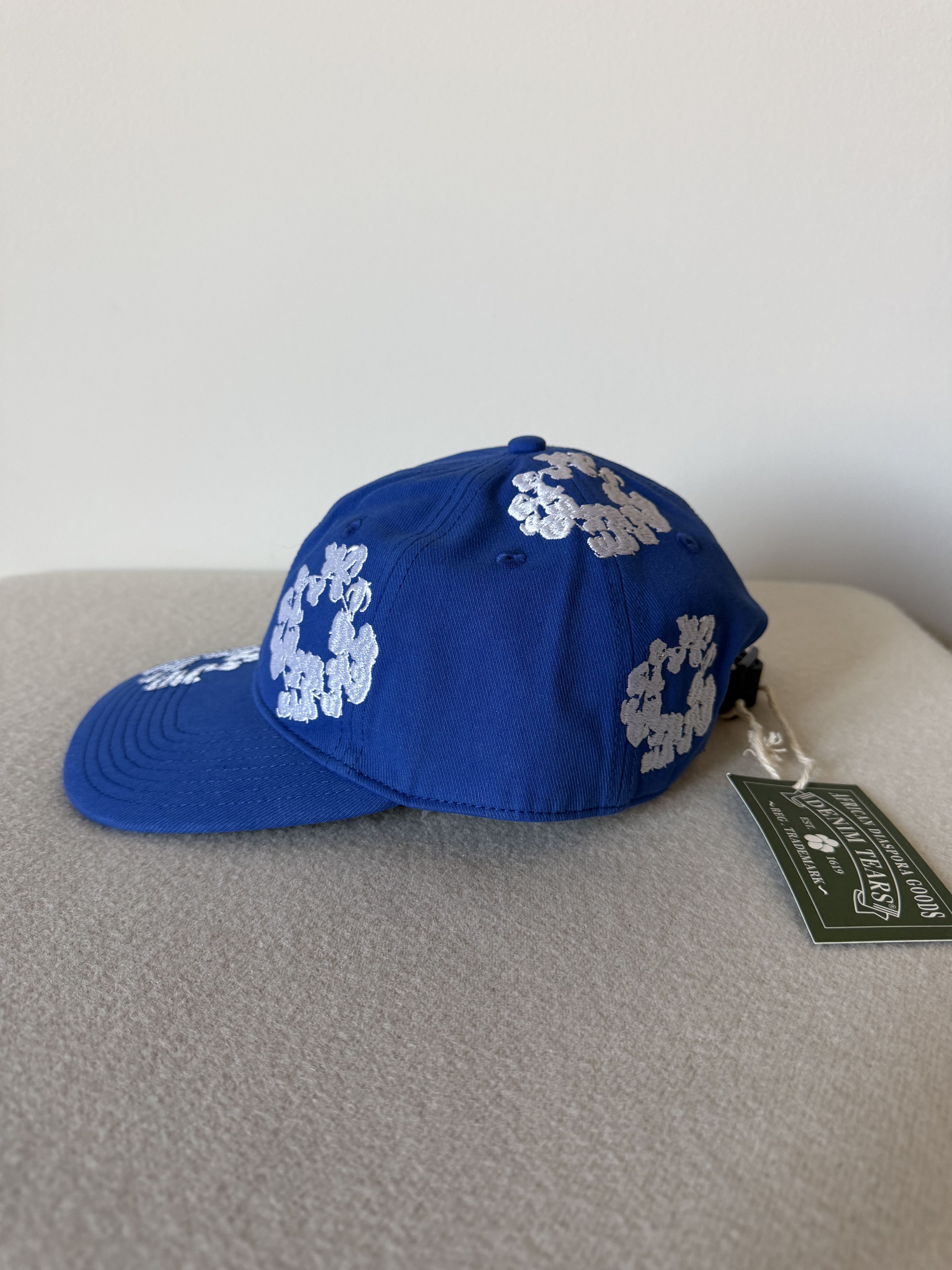 DENIM TEARS Denim Tears Cotton Wreath Hat in Blue Size ONE SIZE - 2 Thumbnail